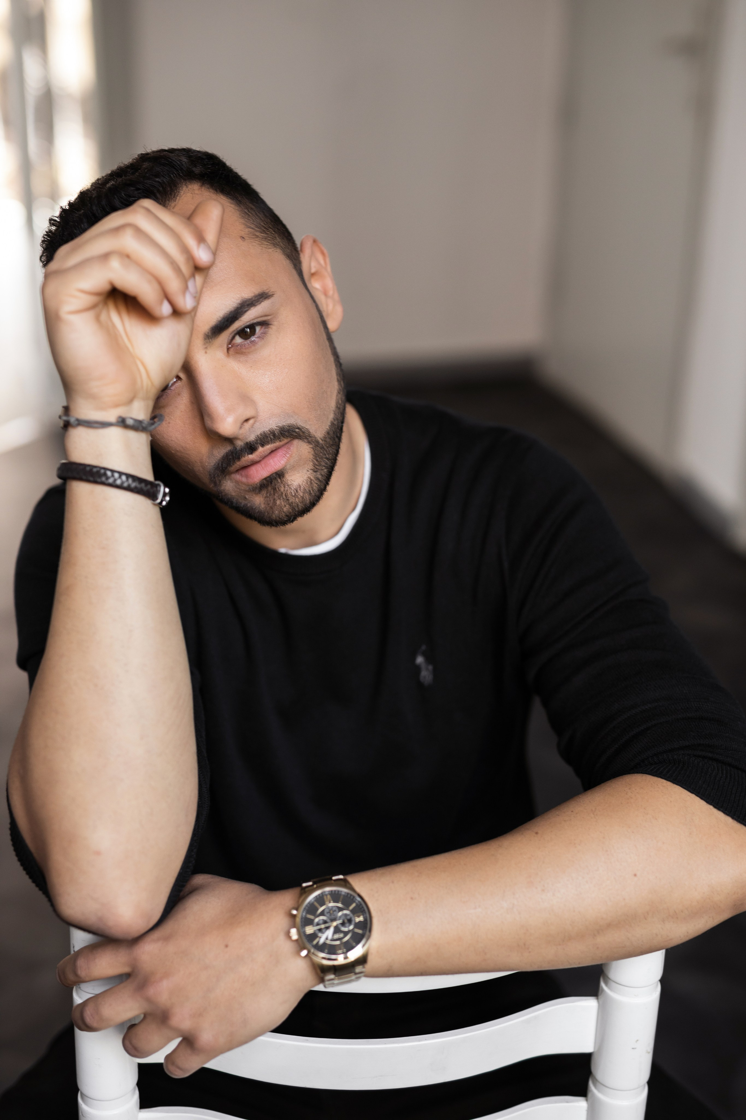 JAVIER. Fotograf w Barcelonie Hiszpanii Maslik Yulia