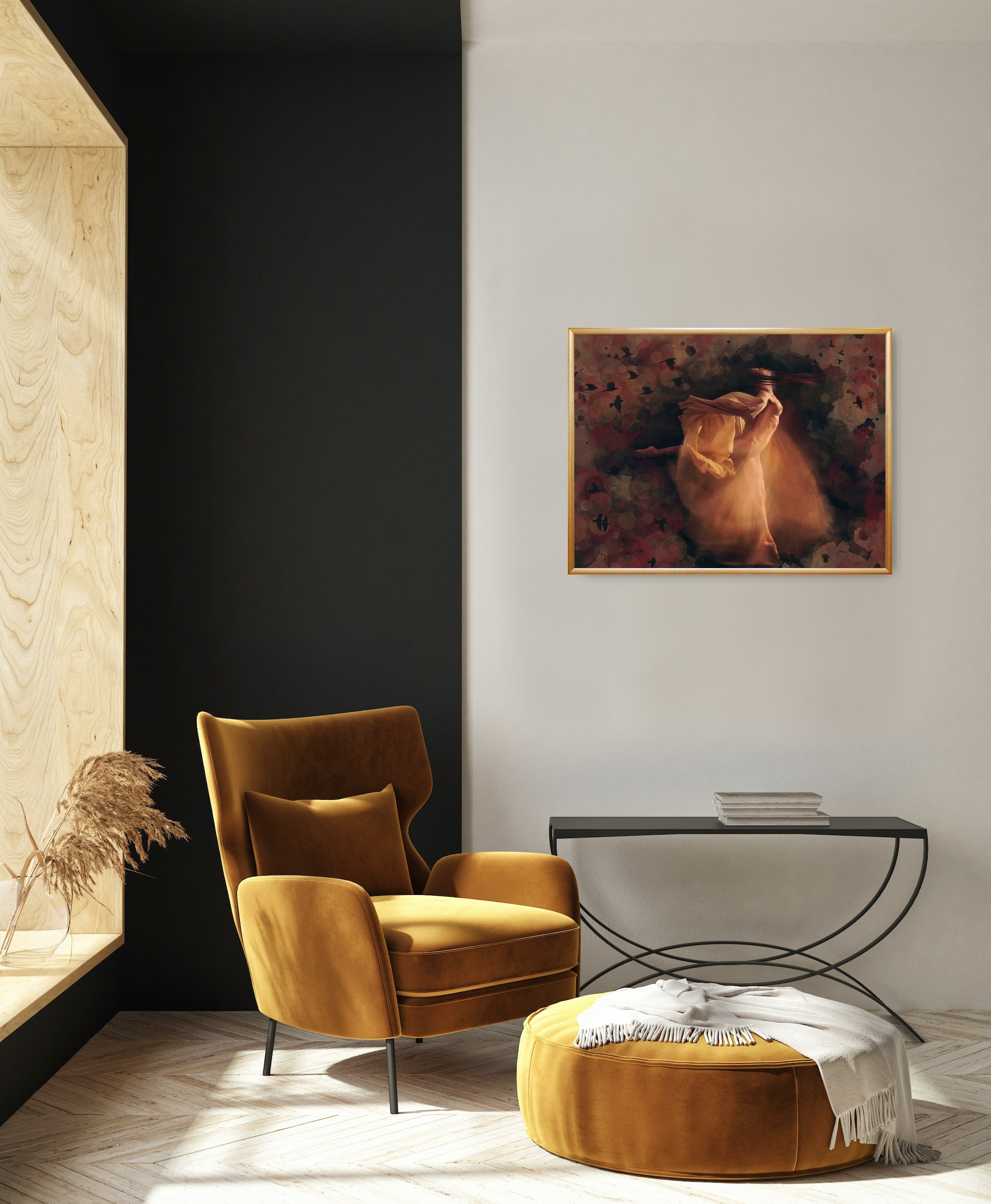 “Freedom”. Birds. Lolly Shine. Contemporary digital artist