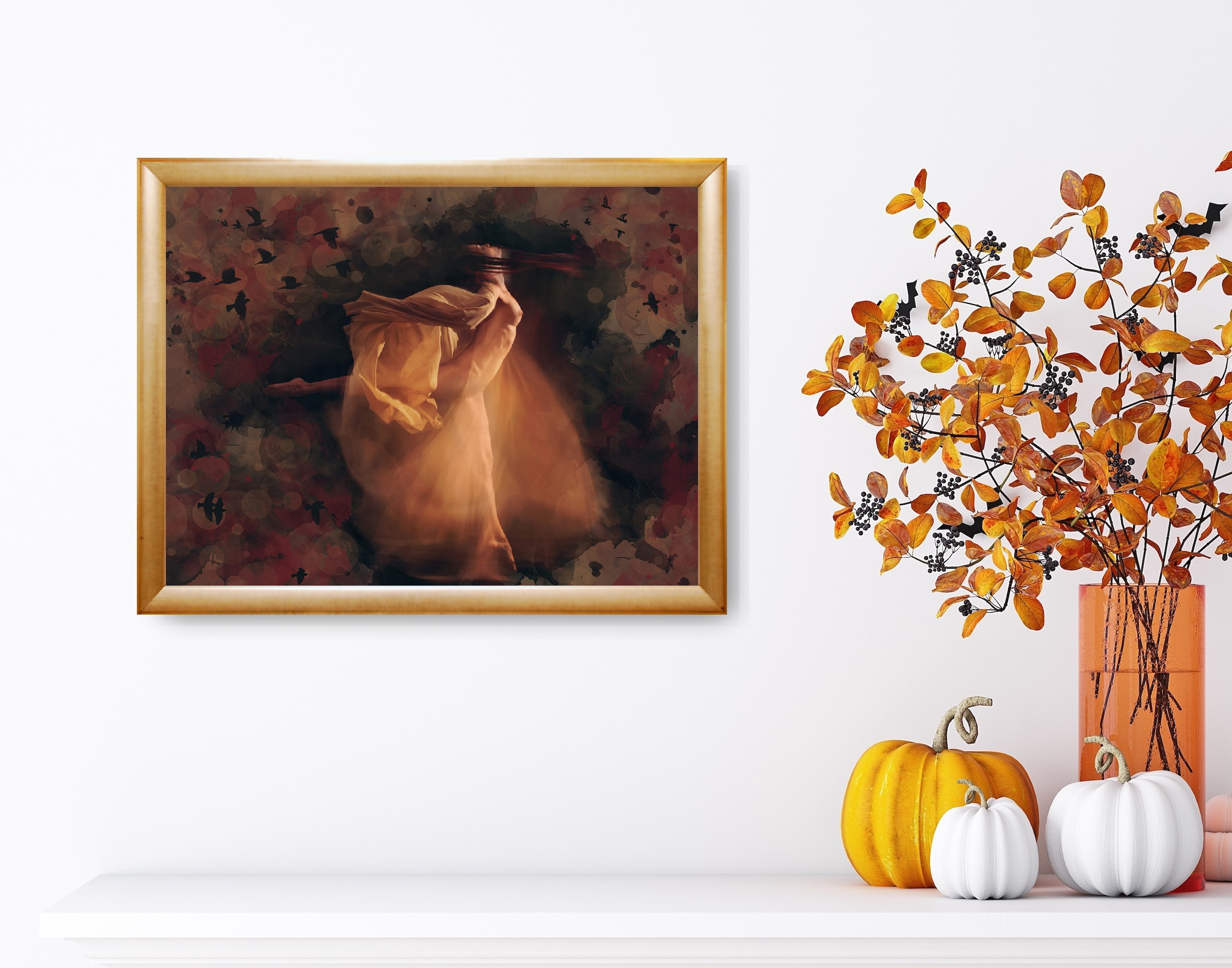 “Freedom”. Birds. Lolly Shine. Contemporary digital artist