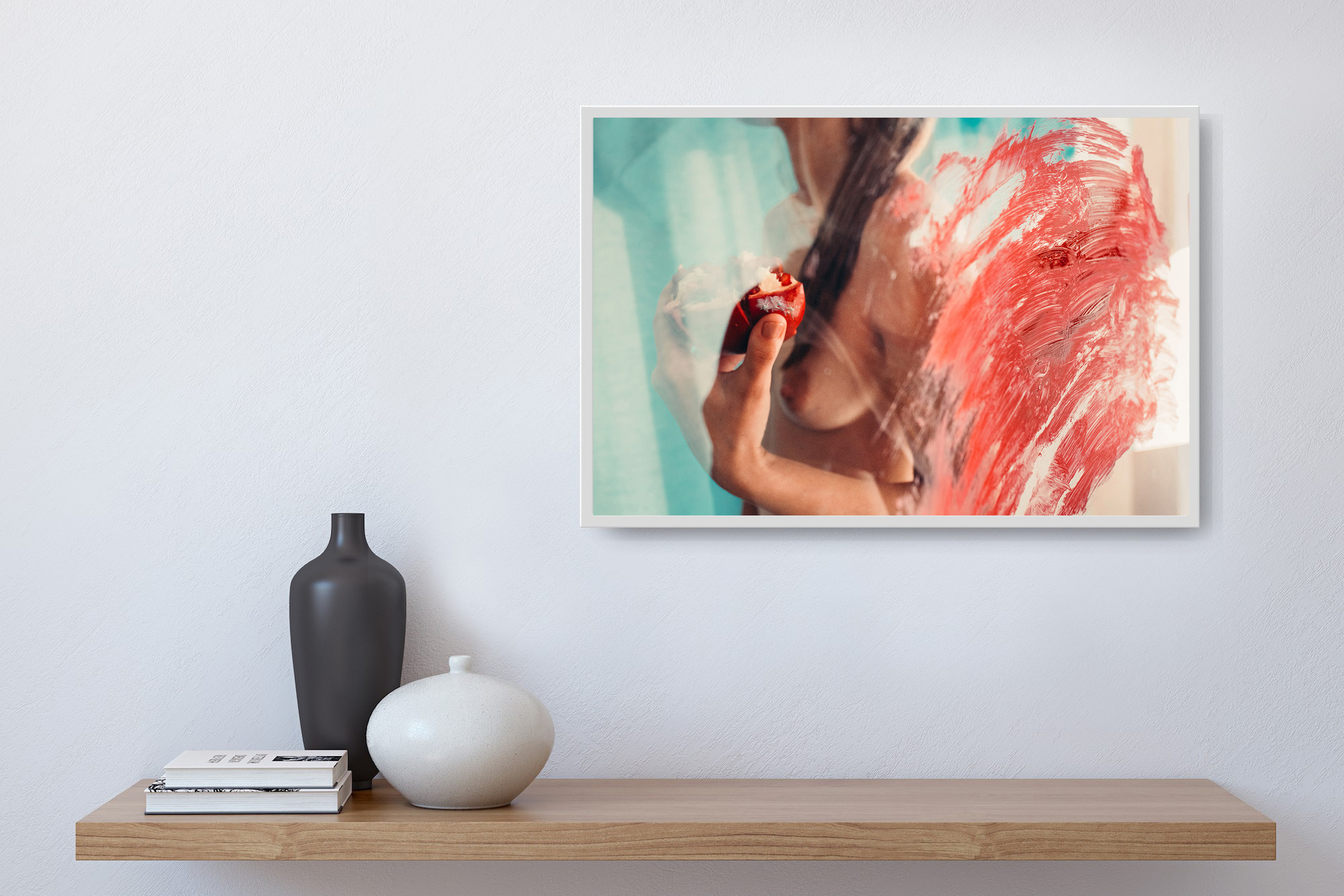 “Self talk”. Orchid. Lolly Shine. Contemporary digital artist