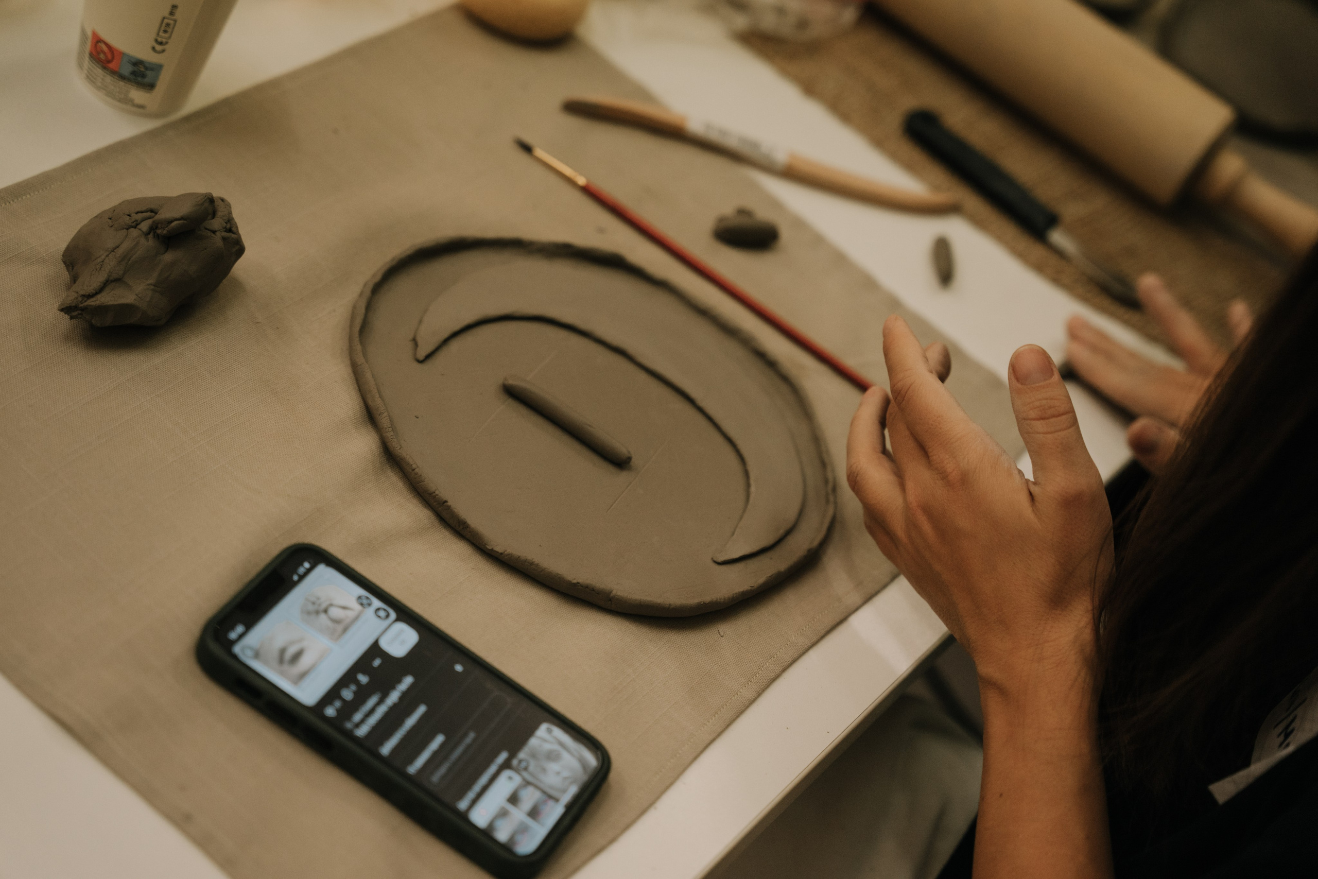 Вино и керамика. Lera Berg — портретный фотограф и ретушер в Мюнхене