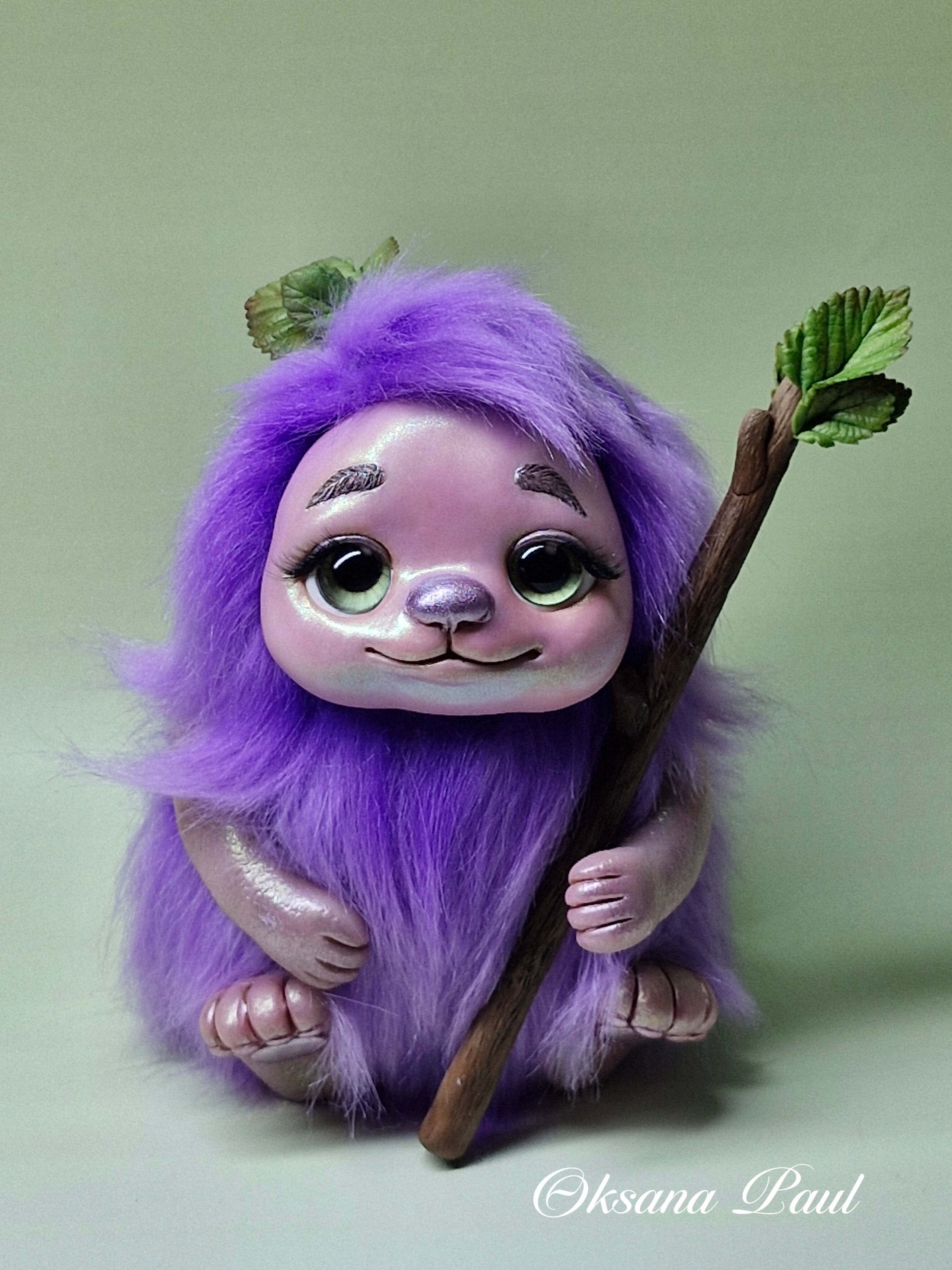 Фантазийные игрушки / Fantasiefiguren ➤. Oksana Paul-Gardinen-Design Oksana Paul ✧ Art of Gardinen & Textile Design ✧ Polymer Clay Art & Handmade Creatures