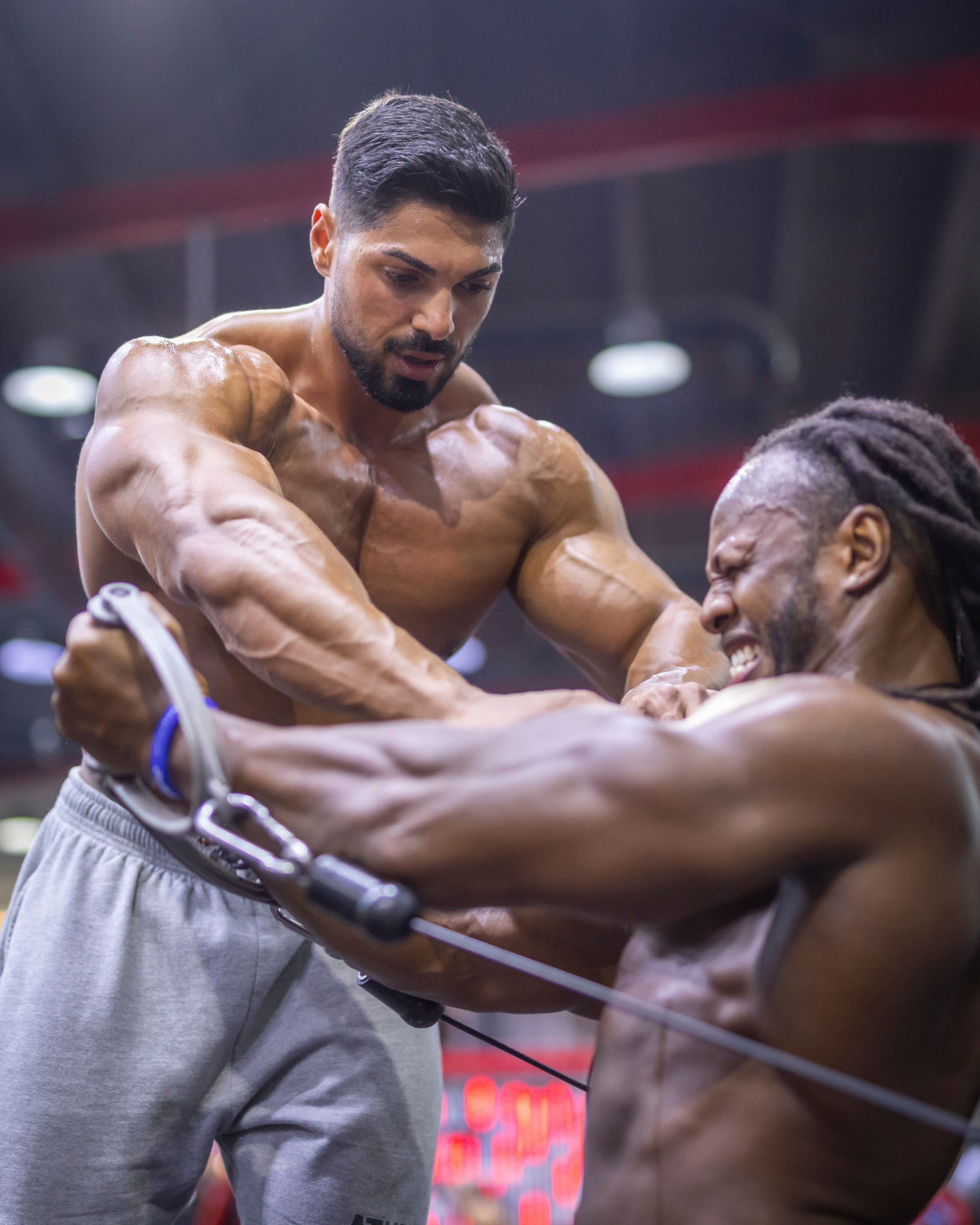 BINOUS GYM DUBAI. Fitness photography