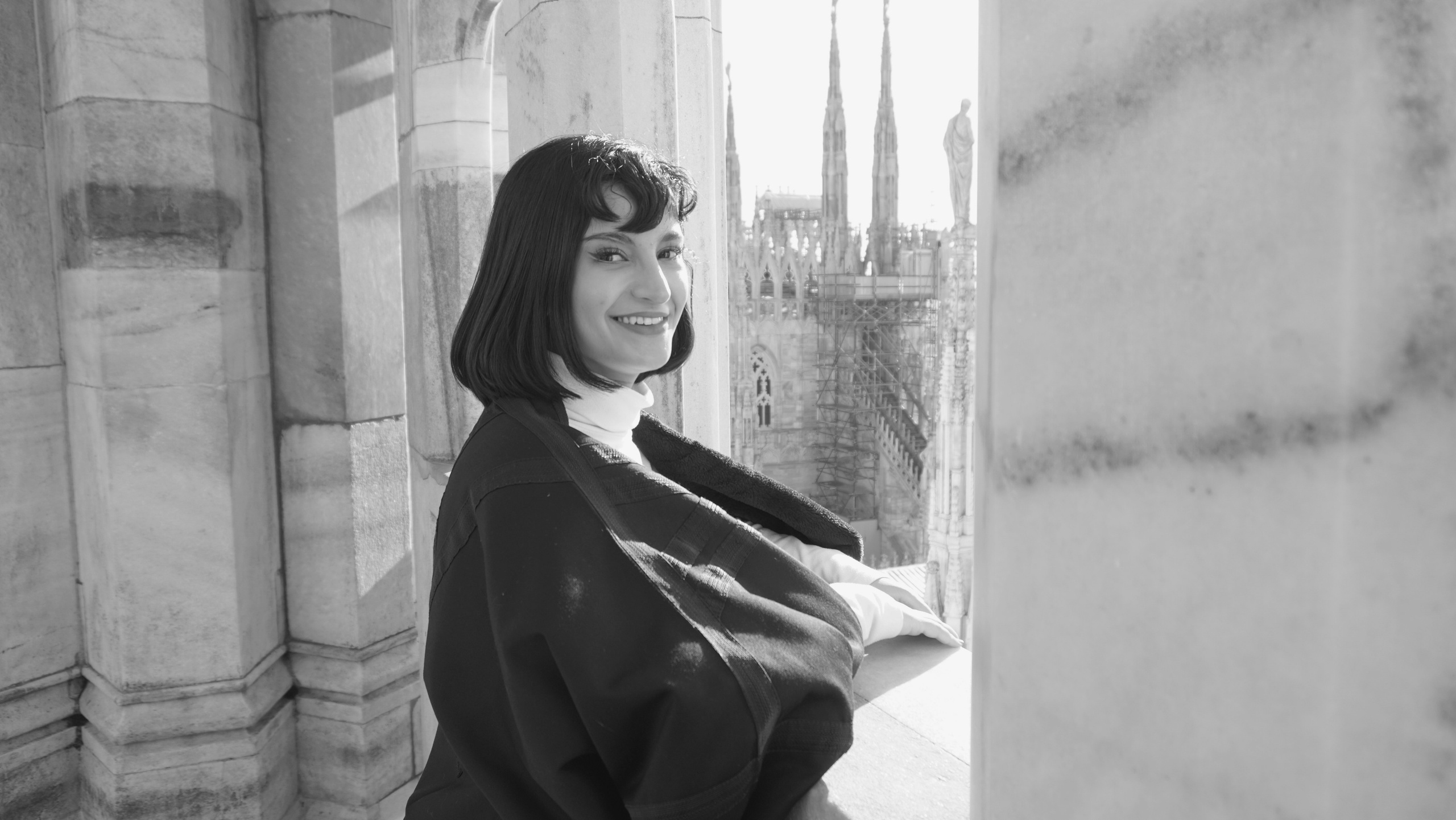 Ragazza Saudita a Milano. Videografa e Fotografa in Italia Sokhova Albina