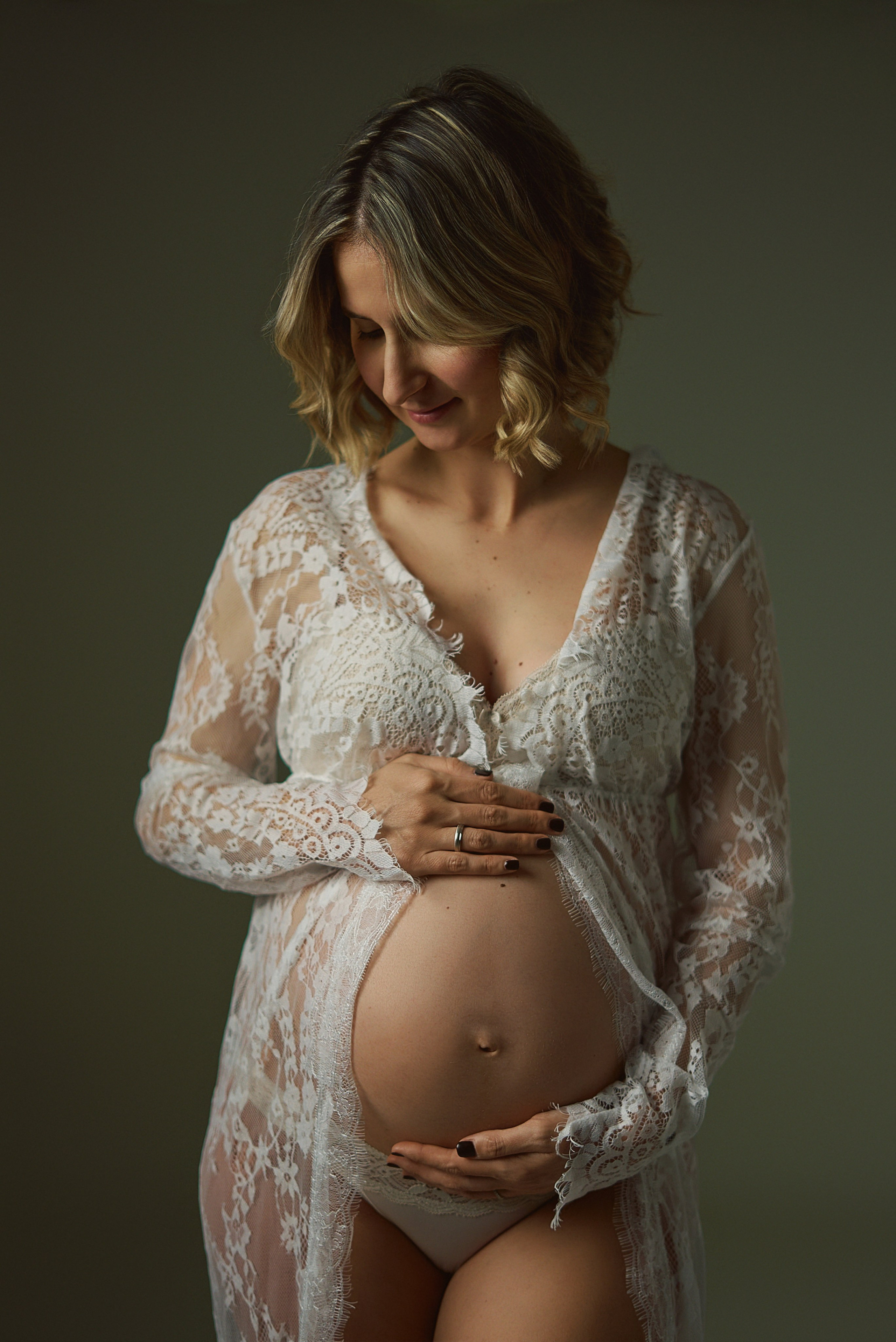 Fotografía de embarazo en estudio Tenerife