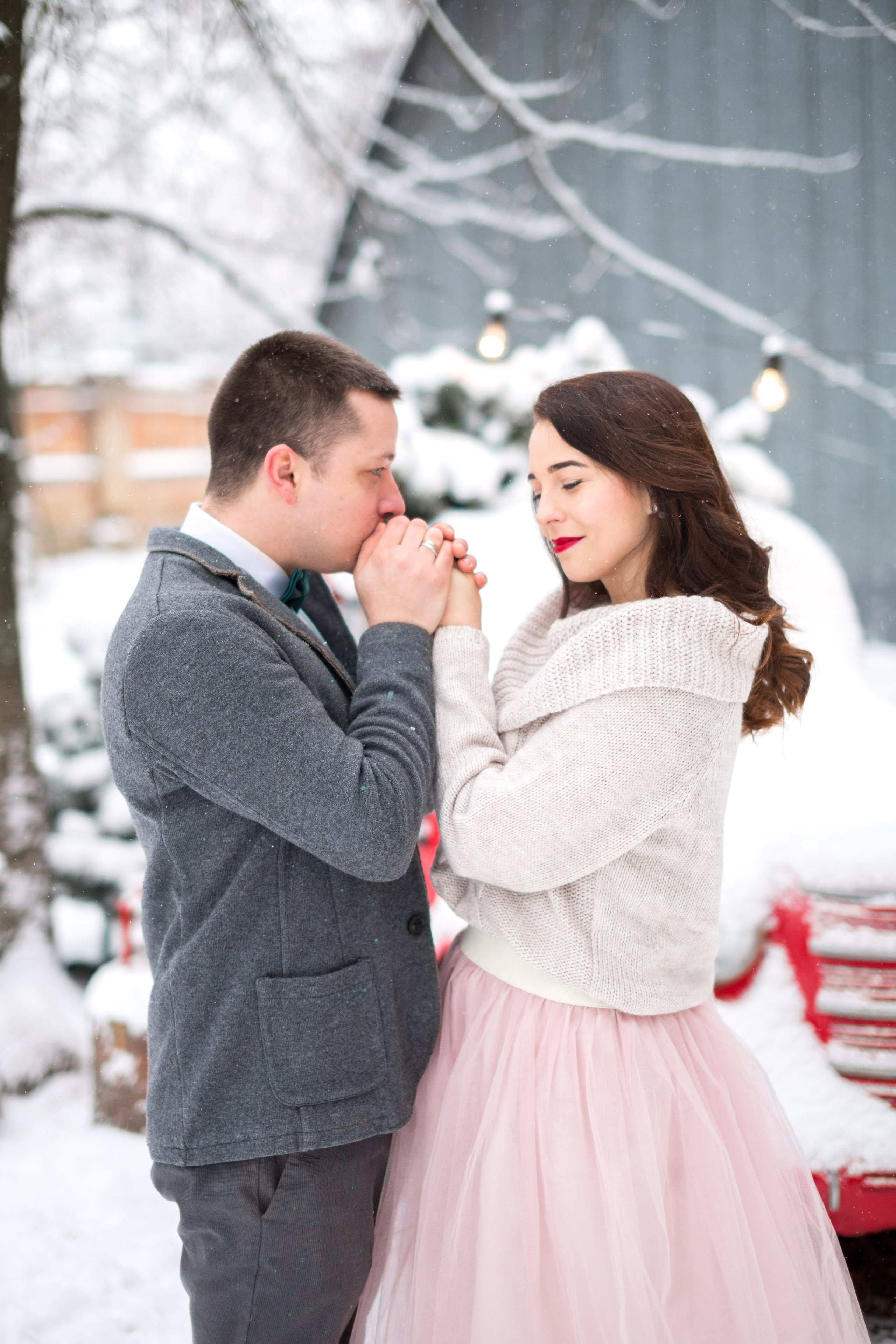 Winter Love. Wedding and Family Photograph