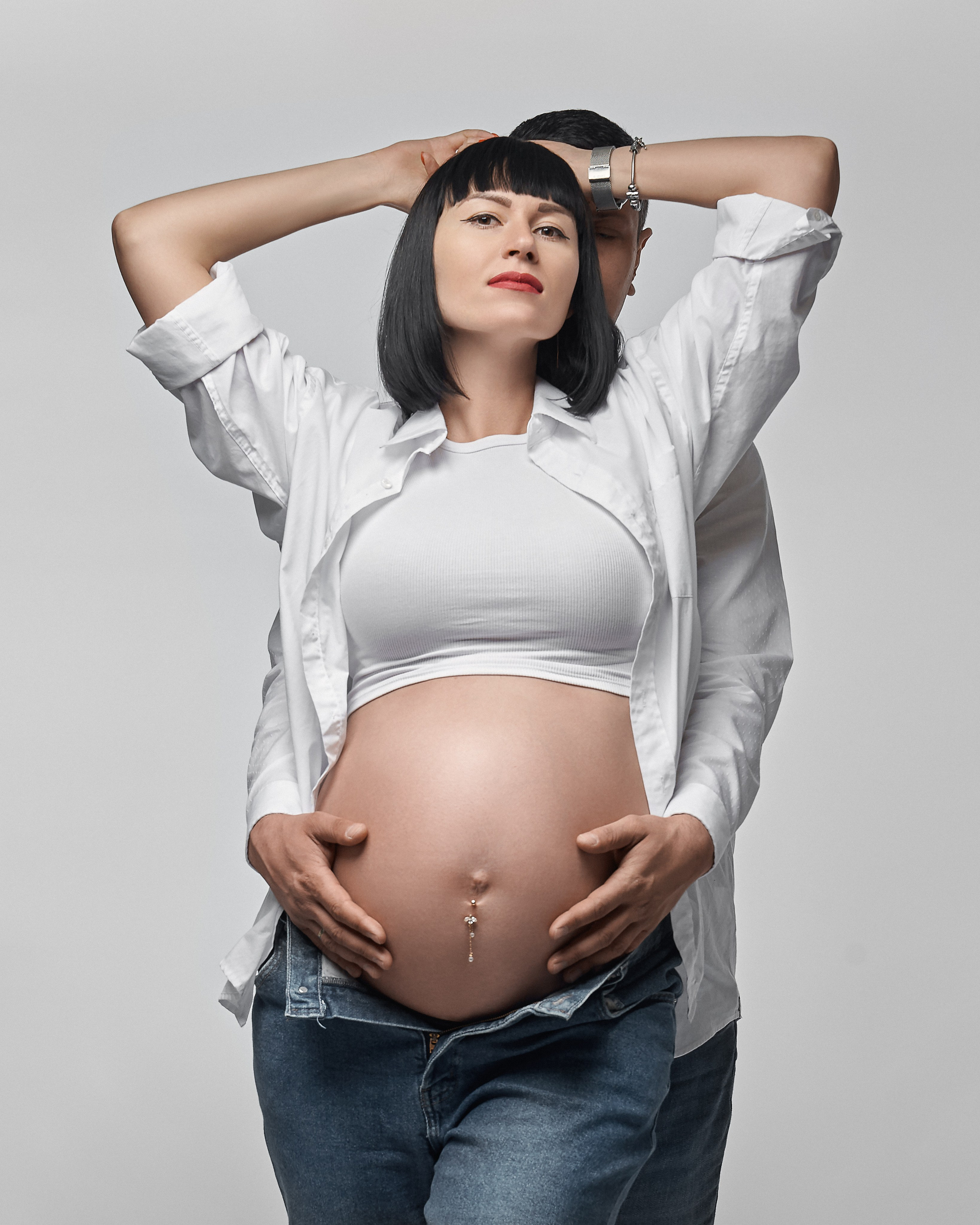 Pregnancy. Triple-A photo studio