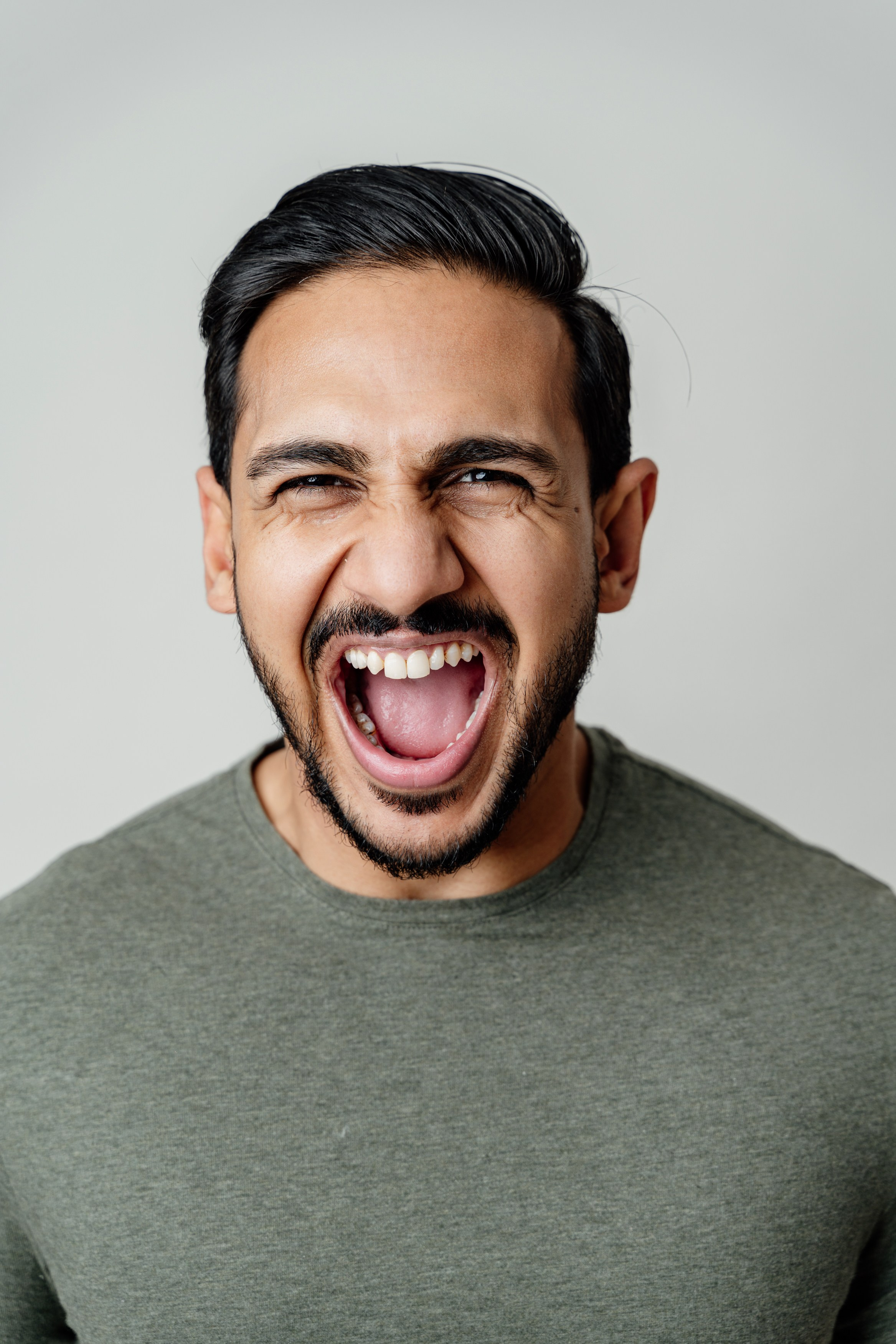 a headshot for an actor