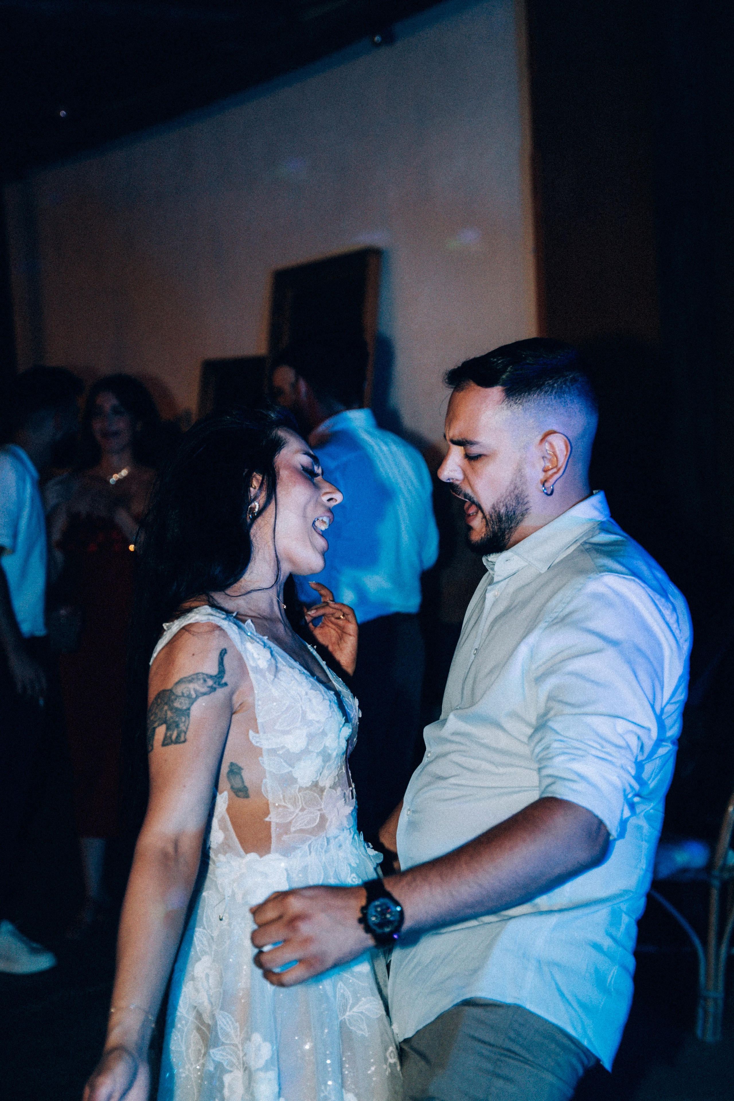 Nerea y Samuel. Christian García