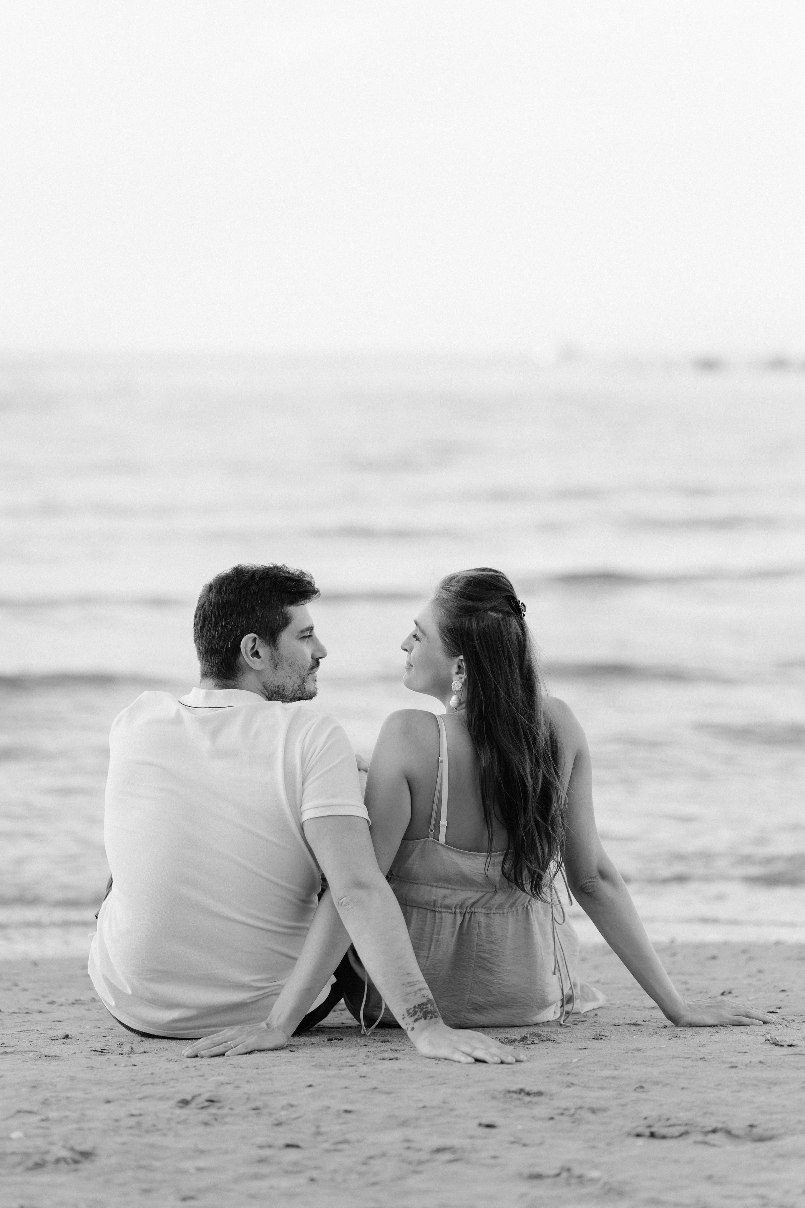 In dolce attesa. Fotografa Rimini