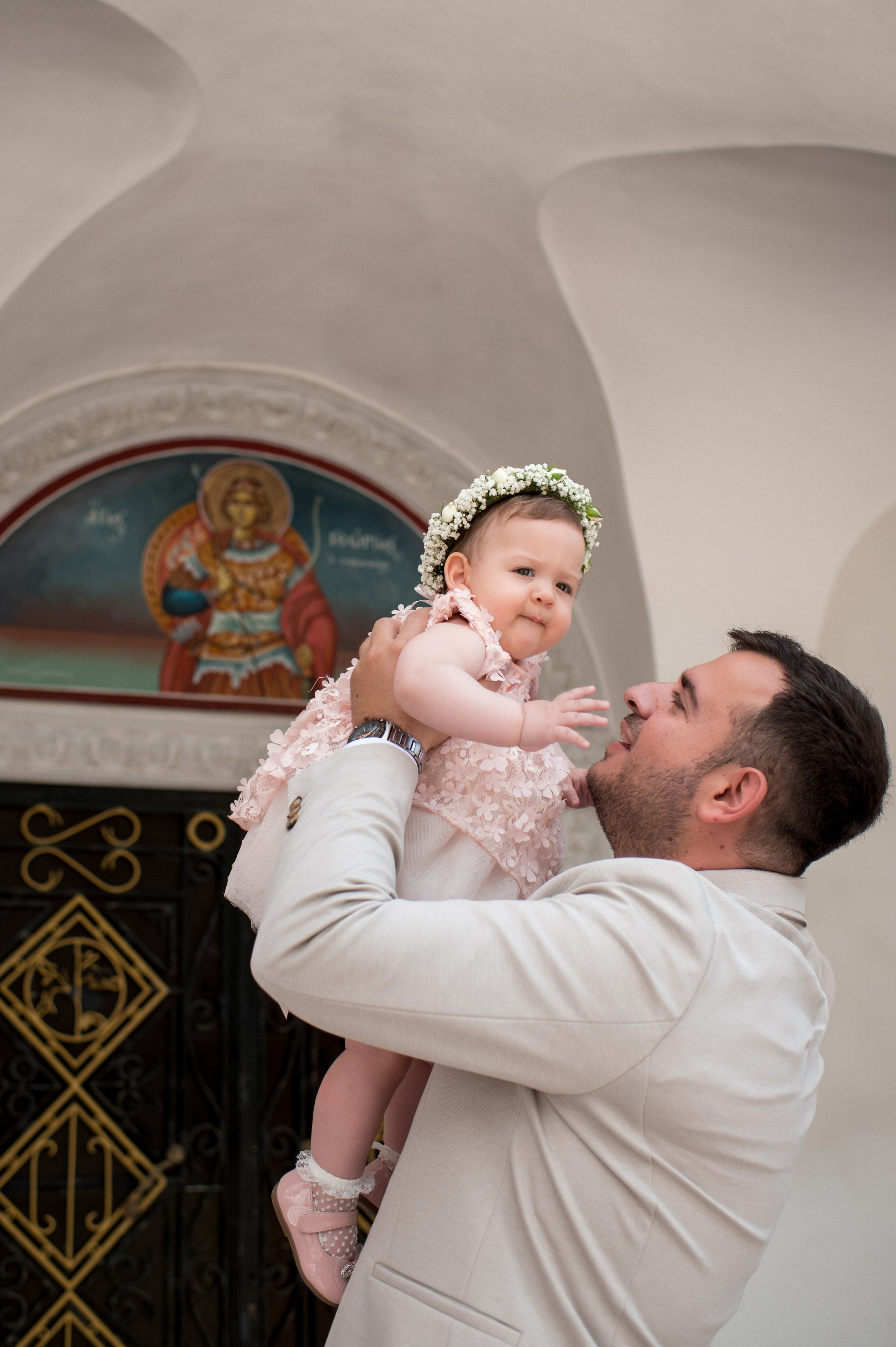 Baptism Melina. Семейная, детская, портретная и предметная фотосъемка в Салониках