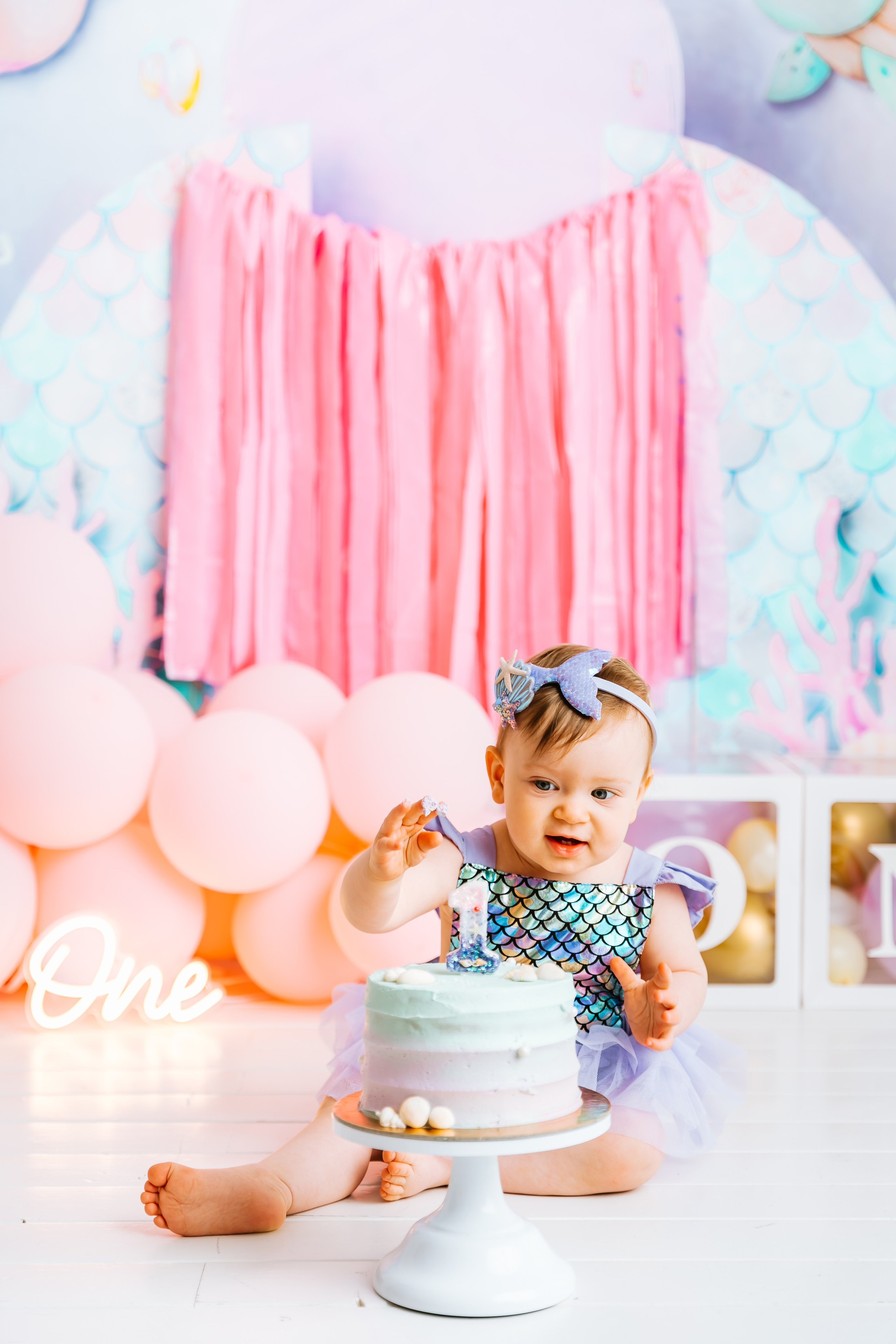 Smash cake. Svitlana Miahka fotografa a Genova