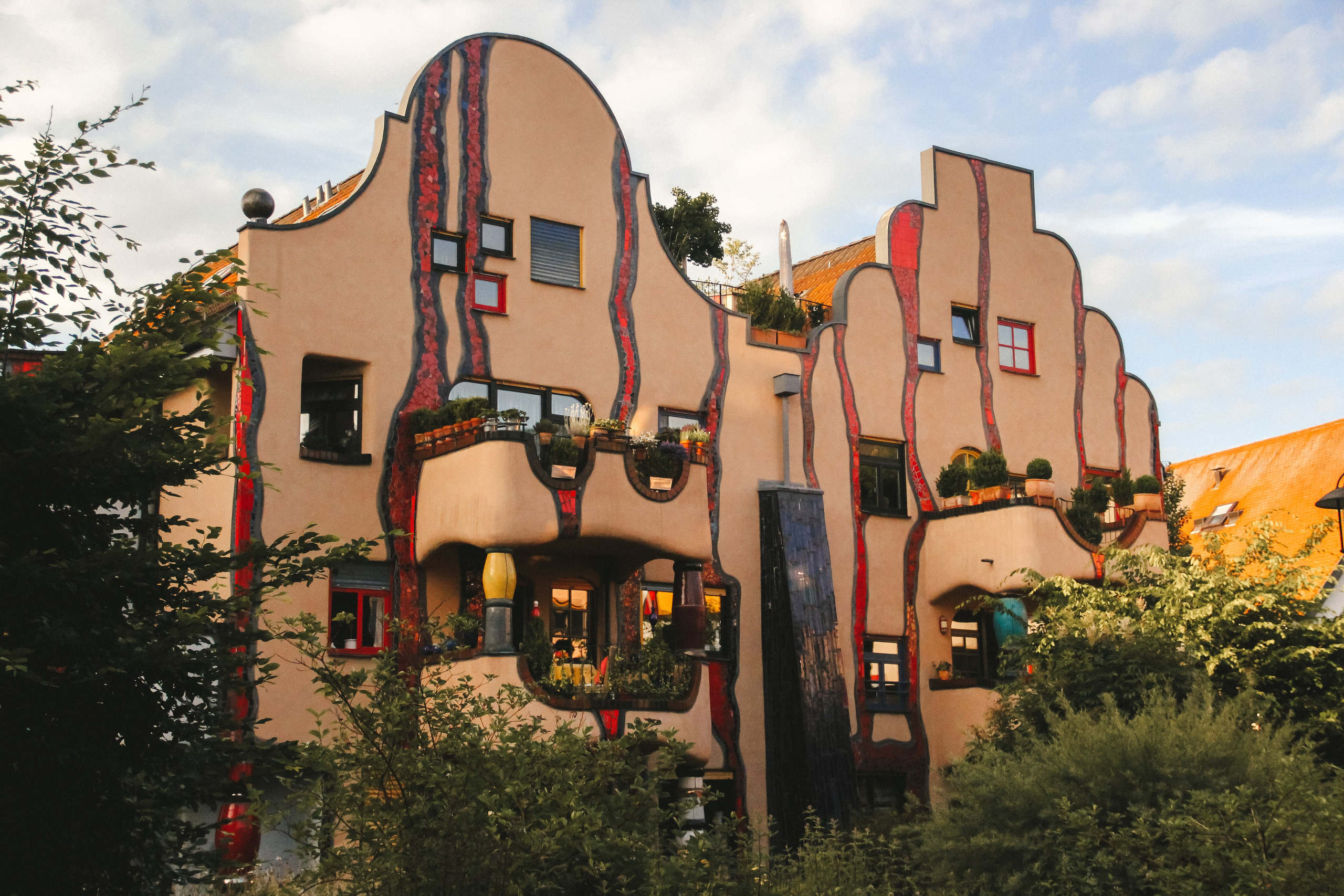 Дом Хундертвассера под Штутгартом. Maria Chistyakovа — Fotografin in Karlsruhe, Baden-Baden und Umgebung