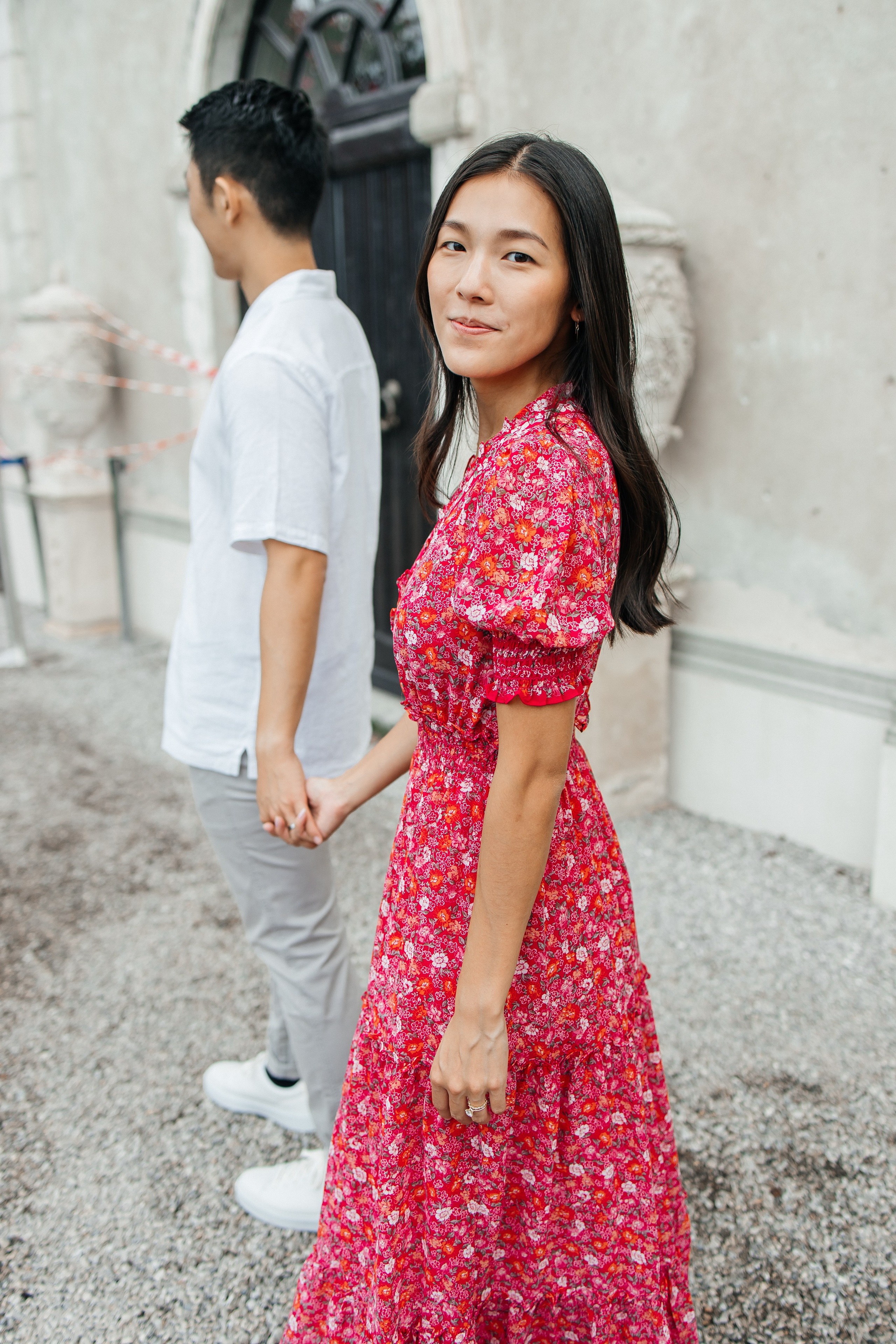 Lake Como Engagement Photography | Villa Monastero. Photographer in Italy Anna Linnik