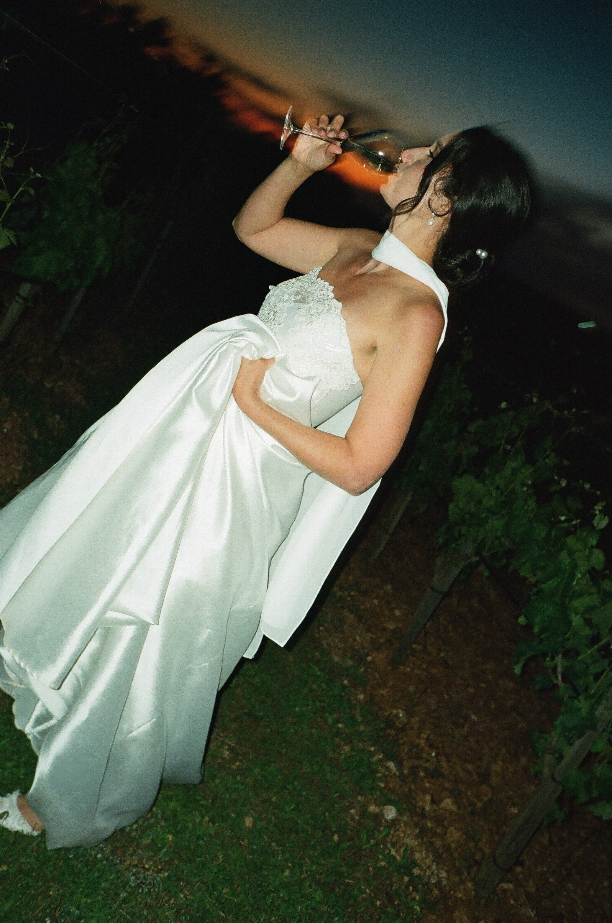 Stephanie & Christian film photos. Wedding photographer Italy