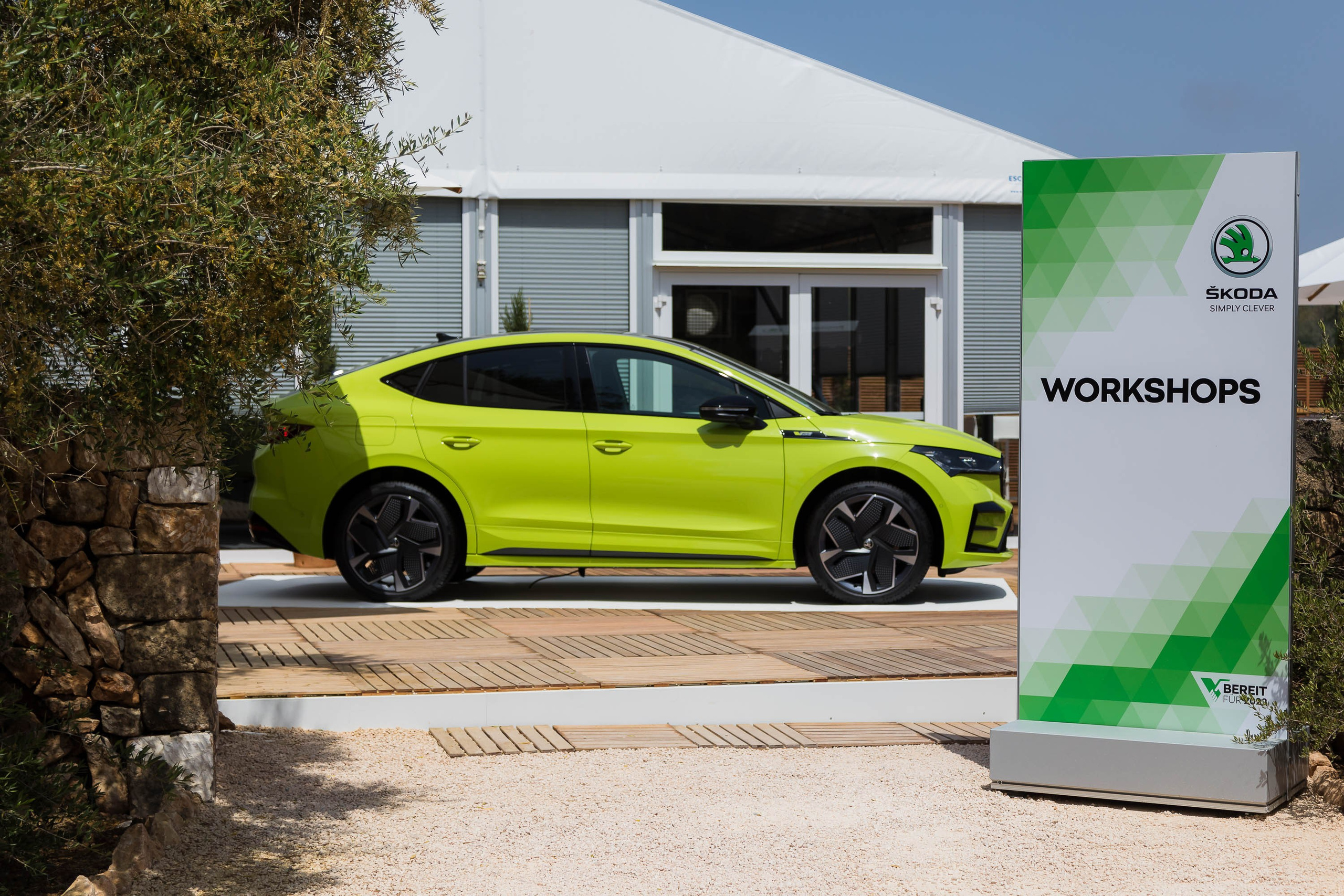 Skoda car presentation manufacturer in Mallorca. Mallorca Wedding, Corporate & Social Photographer