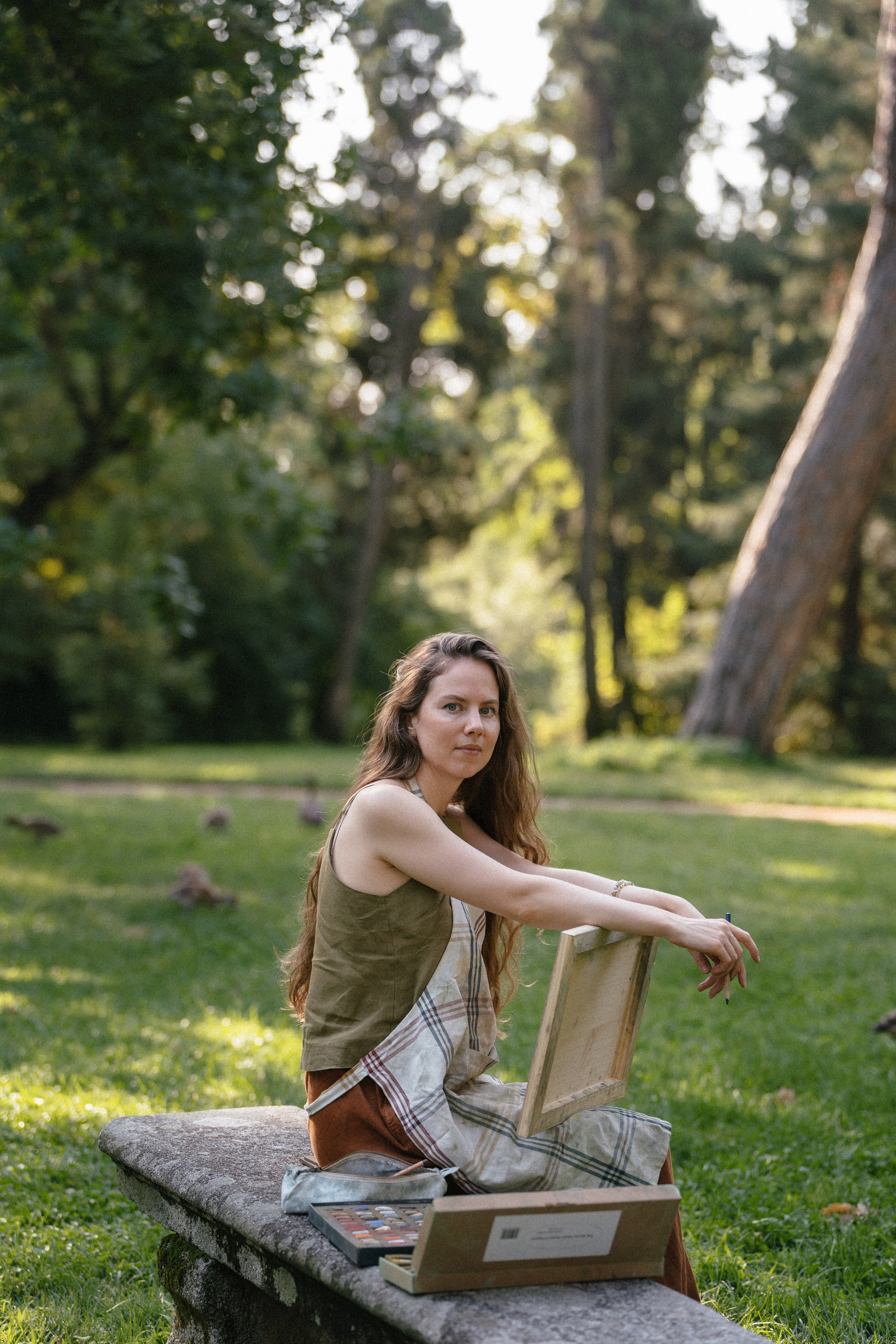 Контент съемка для художника. Фотограф в Мадриде Алена Белянинова