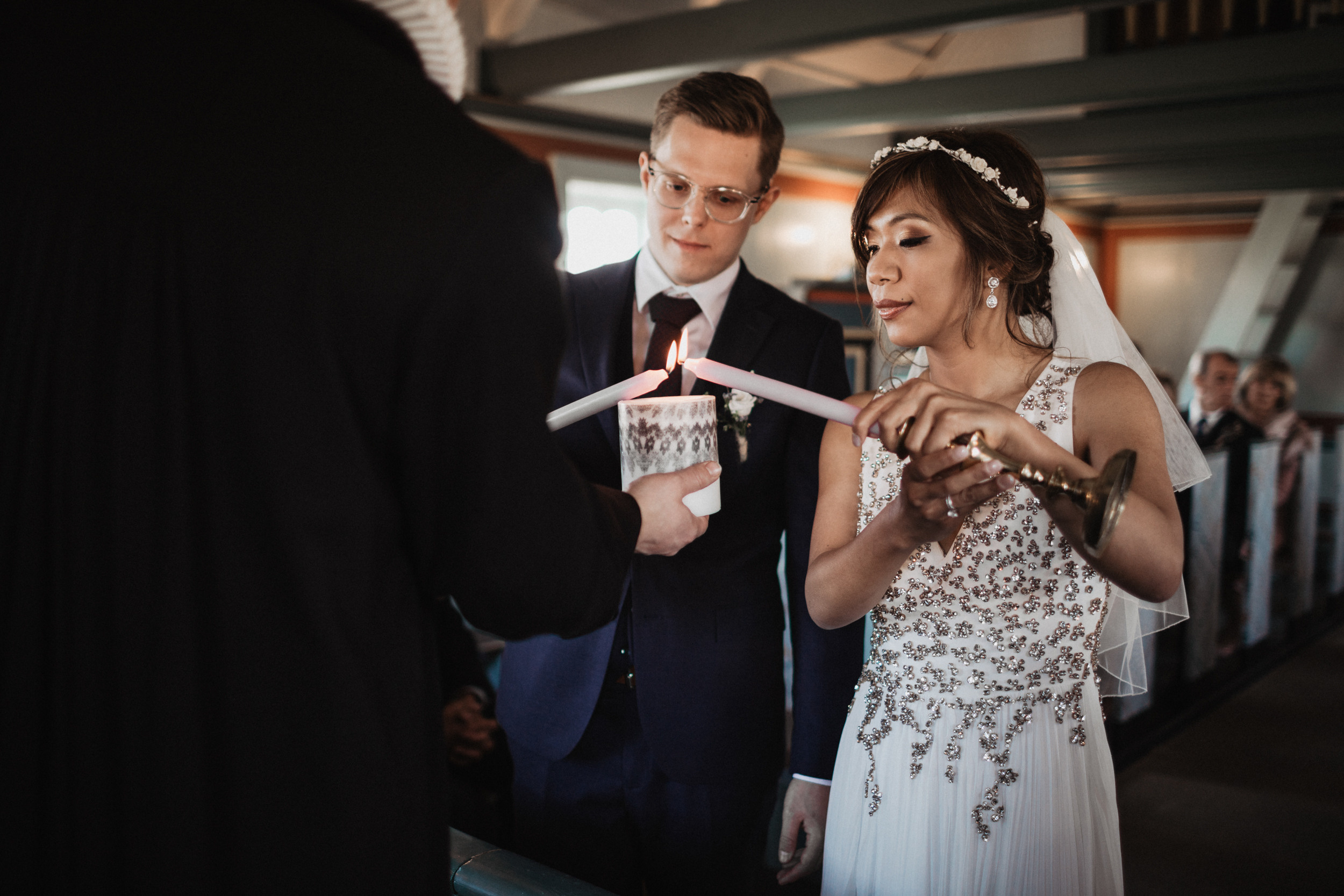 Wedding in Budir black church in Iceland. Iceland elopement photographer & videographer