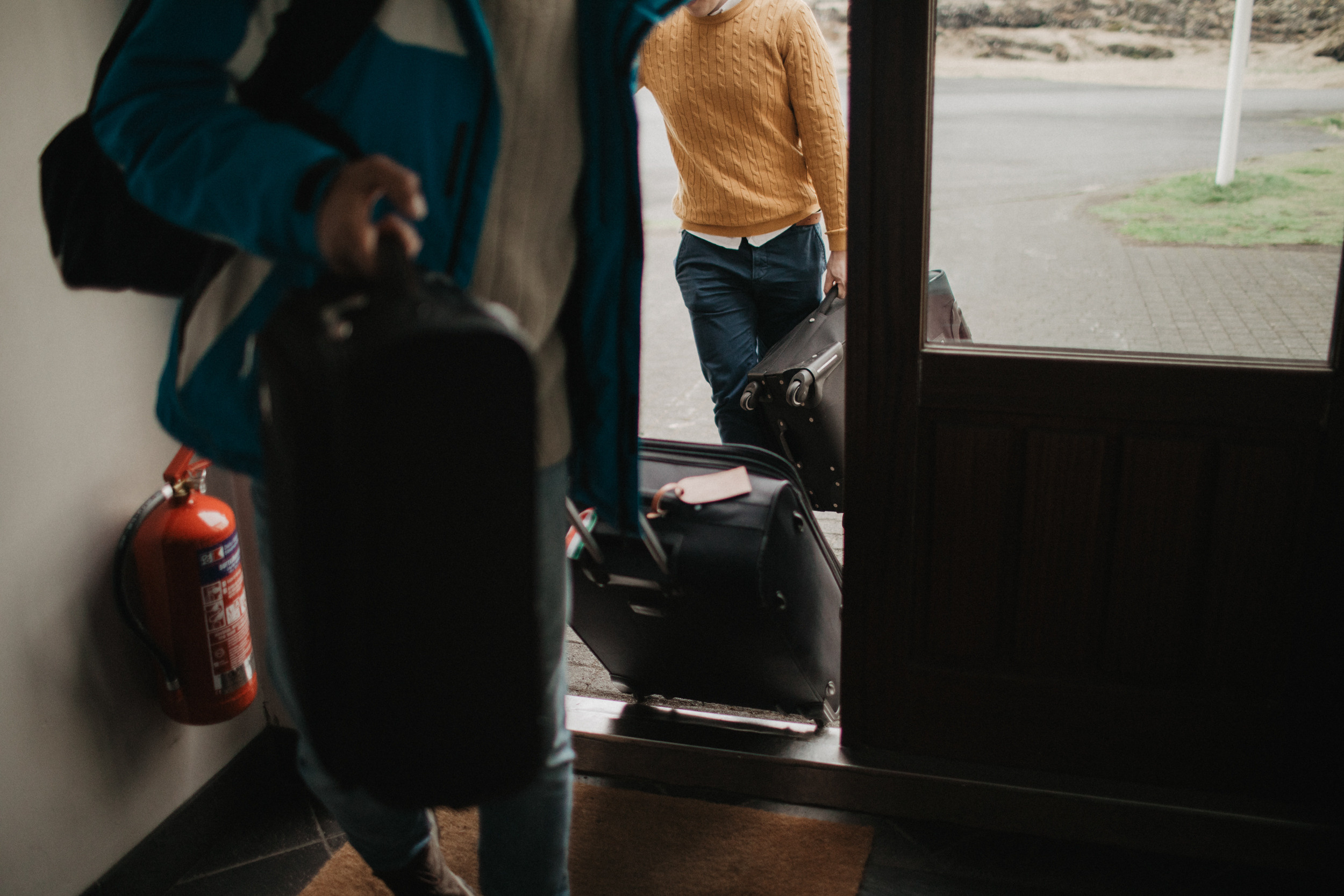 Wedding in Budir black church in Iceland. Iceland elopement photographer & videographer