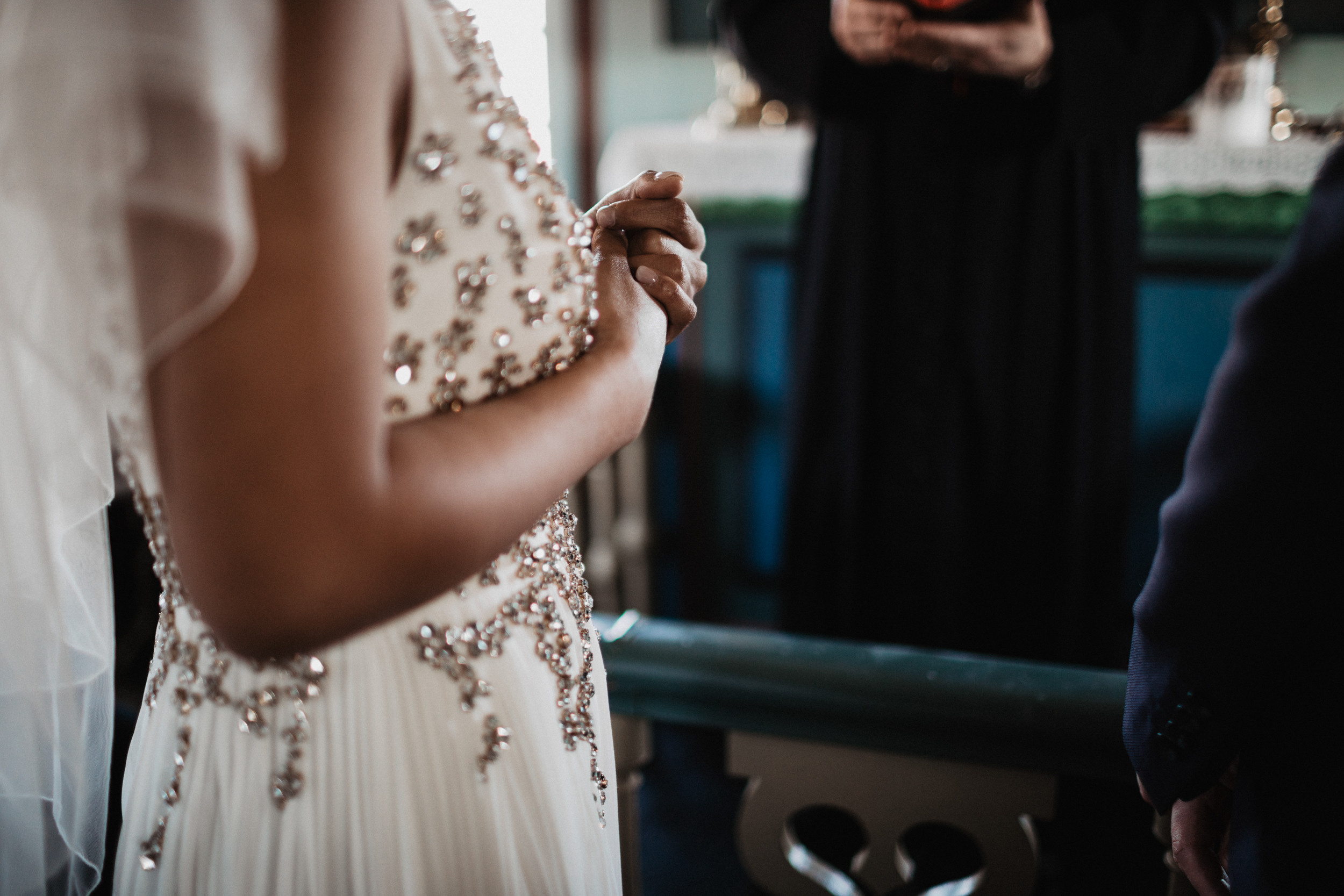 Wedding in Budir black church in Iceland. Iceland elopement photographer & videographer