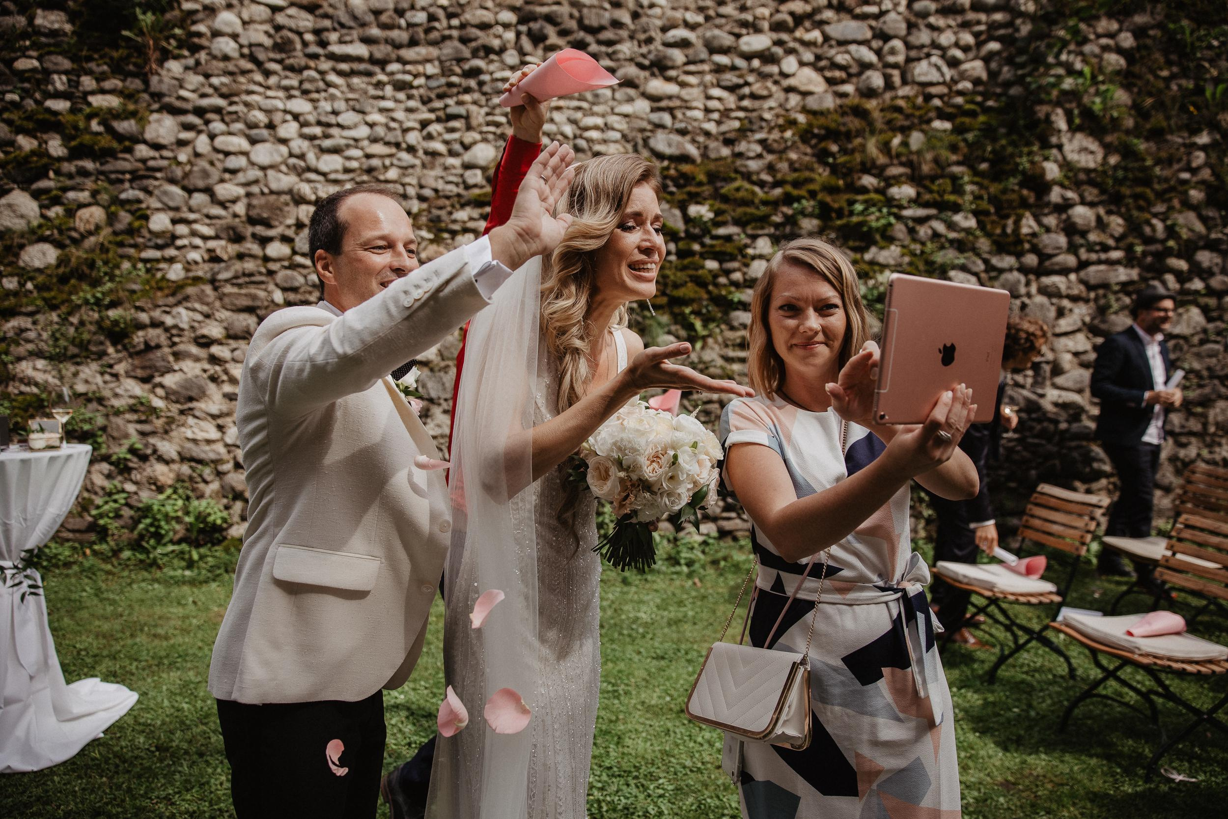 Intimate Wedding in castle Austria. Iceland elopement photographer & videographer