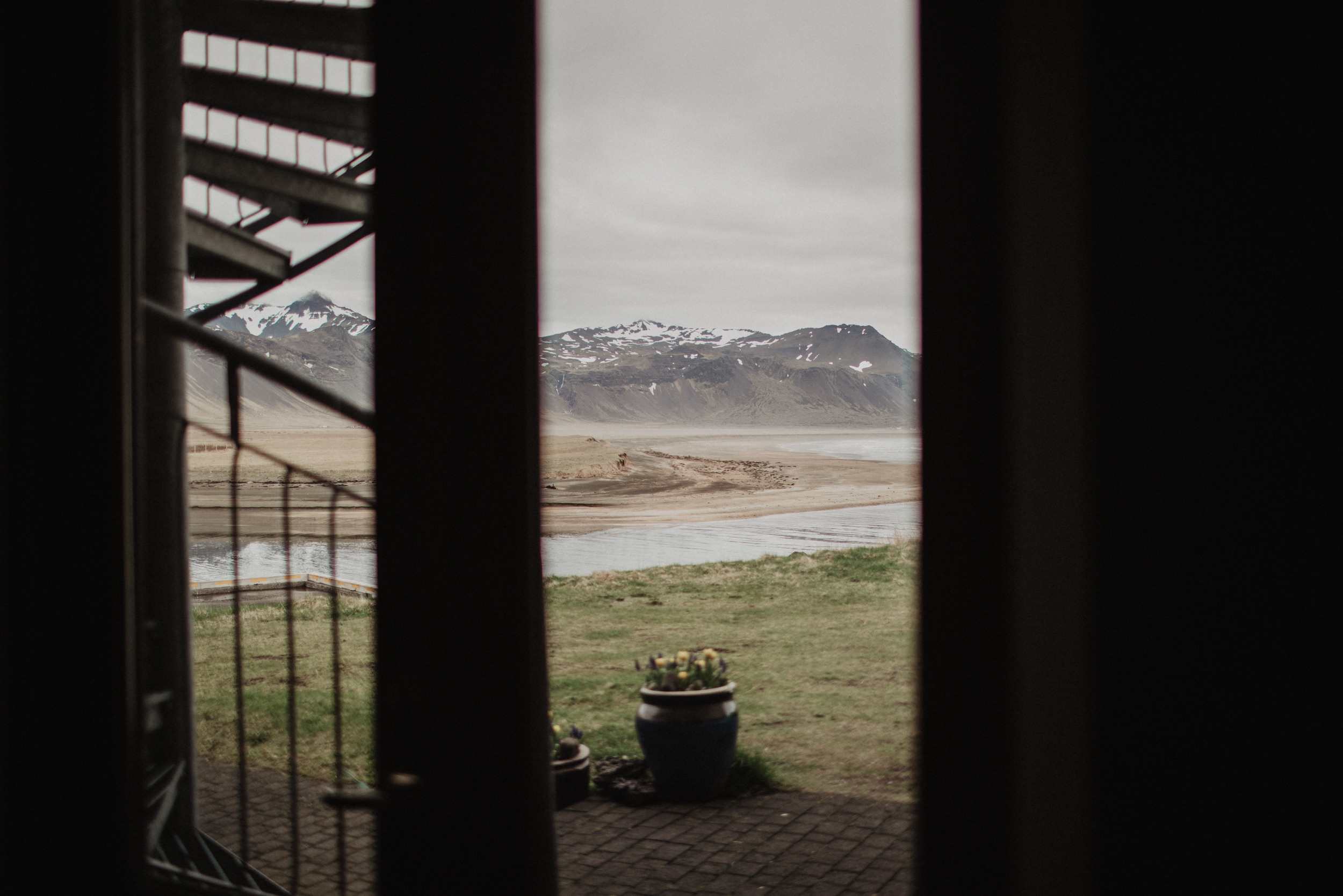 Wedding in Budir black church in Iceland. Iceland elopement photographer & videographer
