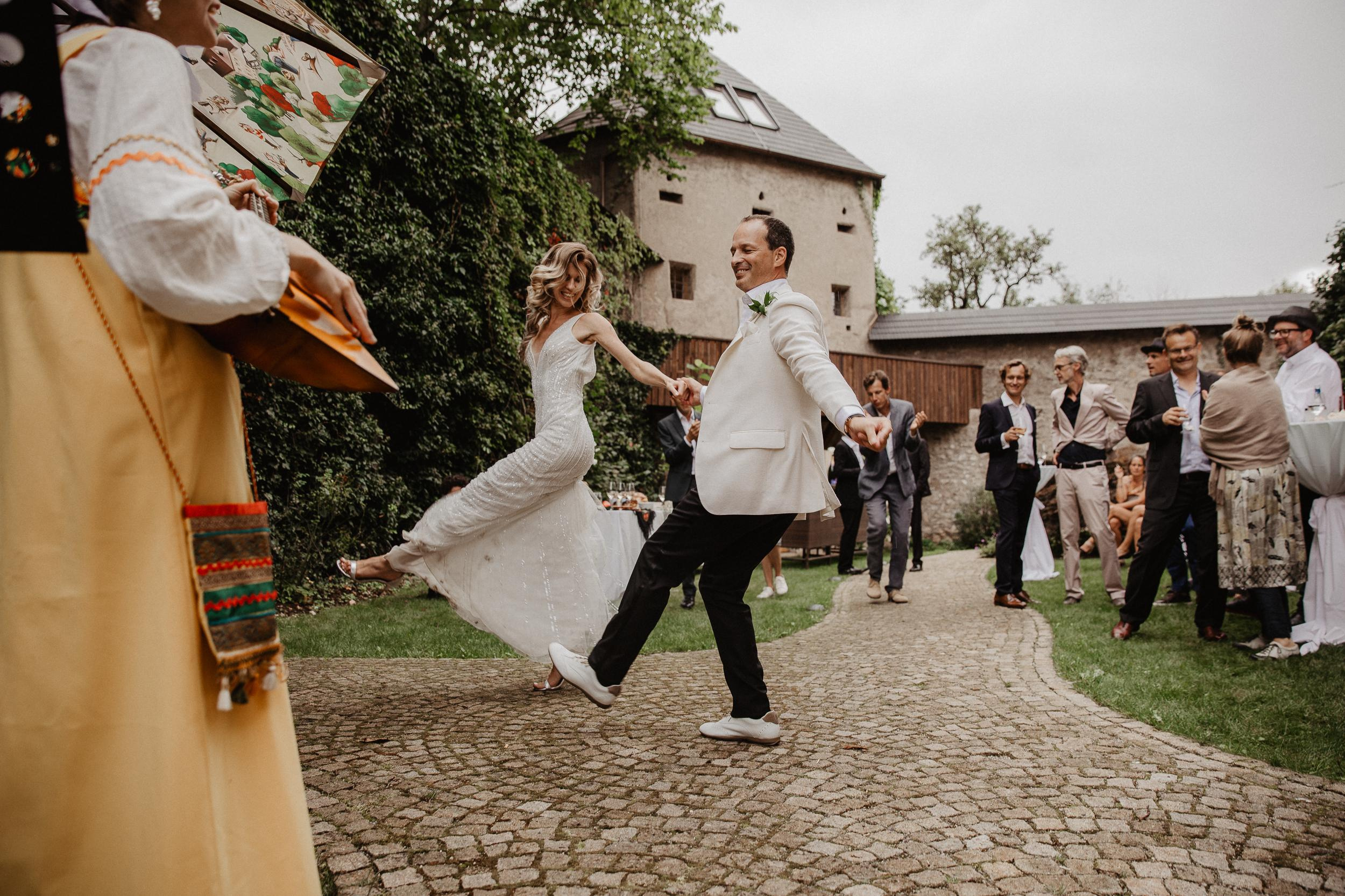 Intimate Wedding in castle Austria. Iceland elopement photographer & videographer