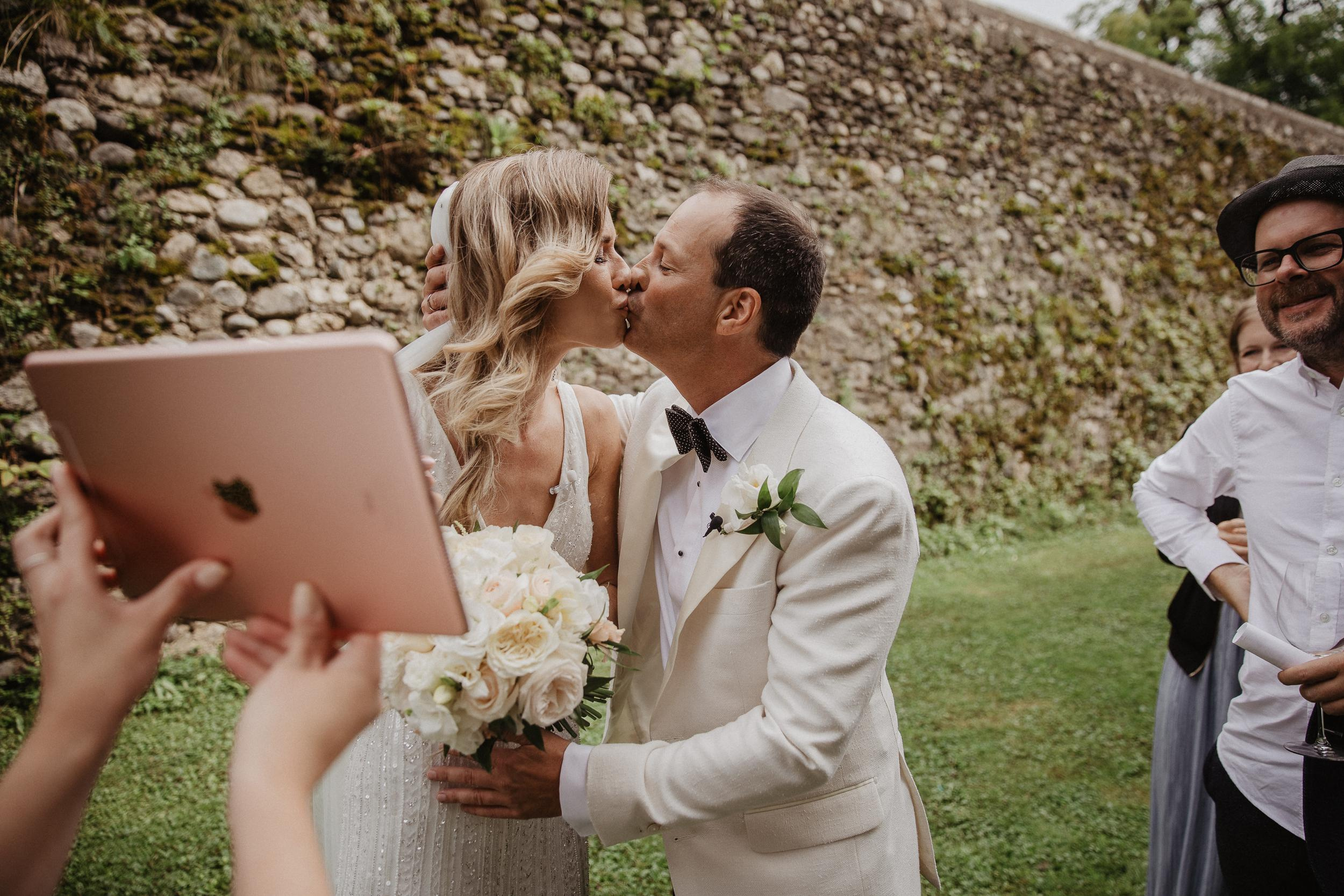 Intimate Wedding in castle Austria. Iceland elopement photographer & videographer