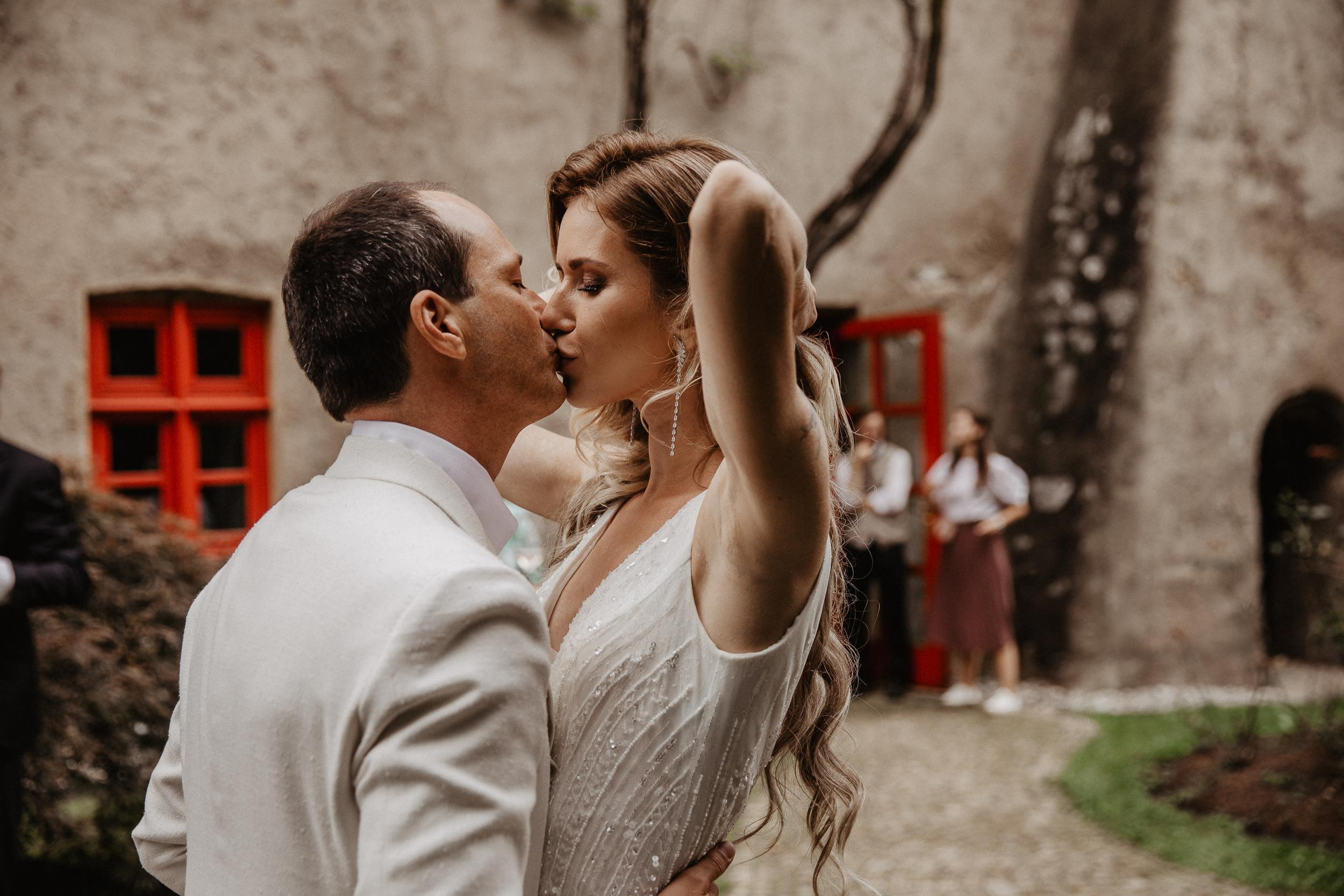 Intimate Wedding in castle Austria. Iceland elopement photographer & videographer