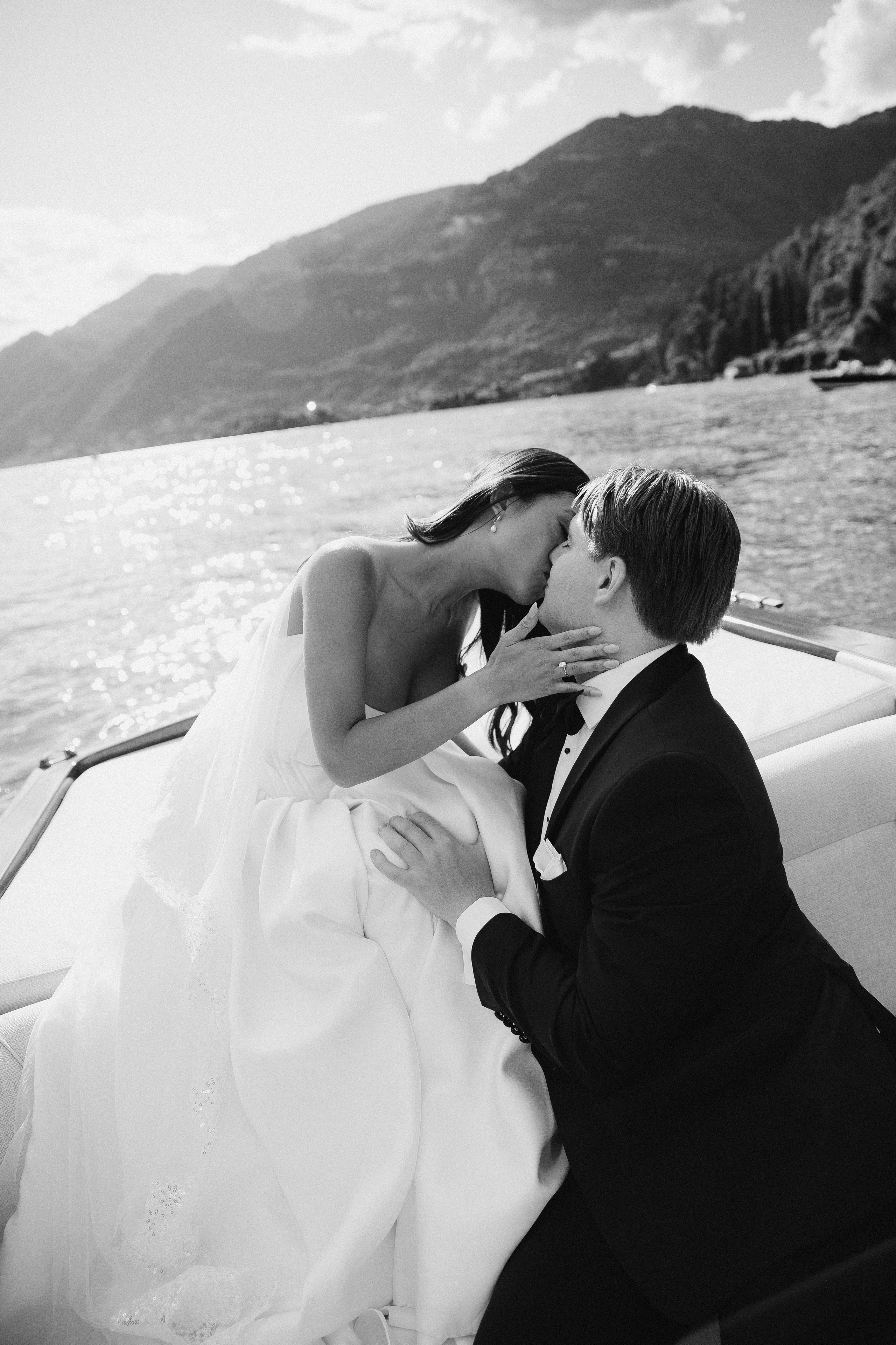 Lily & Zach, Villa del Balbianello. Photographer in Italy Anna Linnik