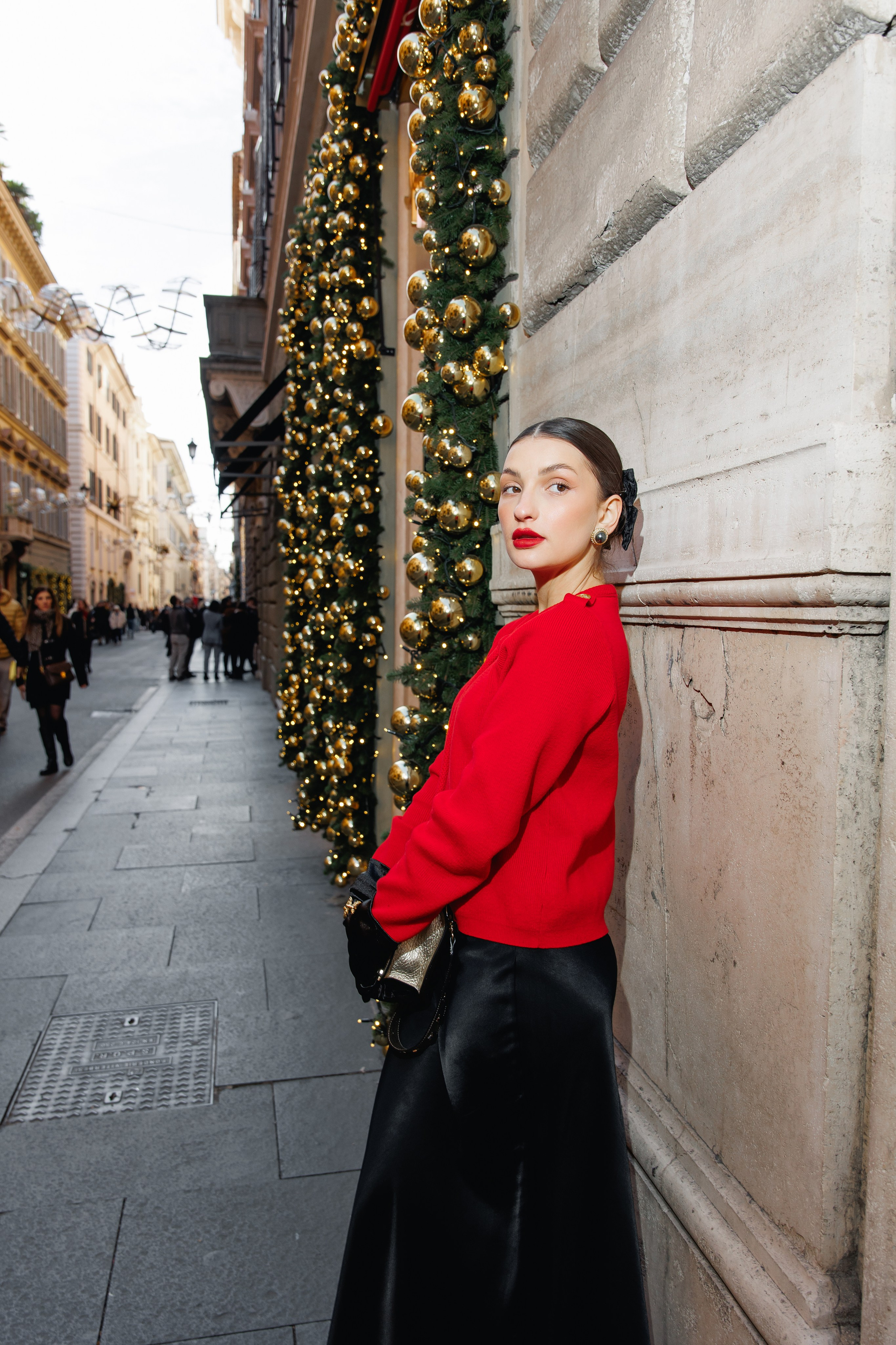 Christmas photoshooting in Rome. Wedding Photographer Rome Tuscany Como Sicily Puglia Amalfy Italy- Oksana Savenchuk