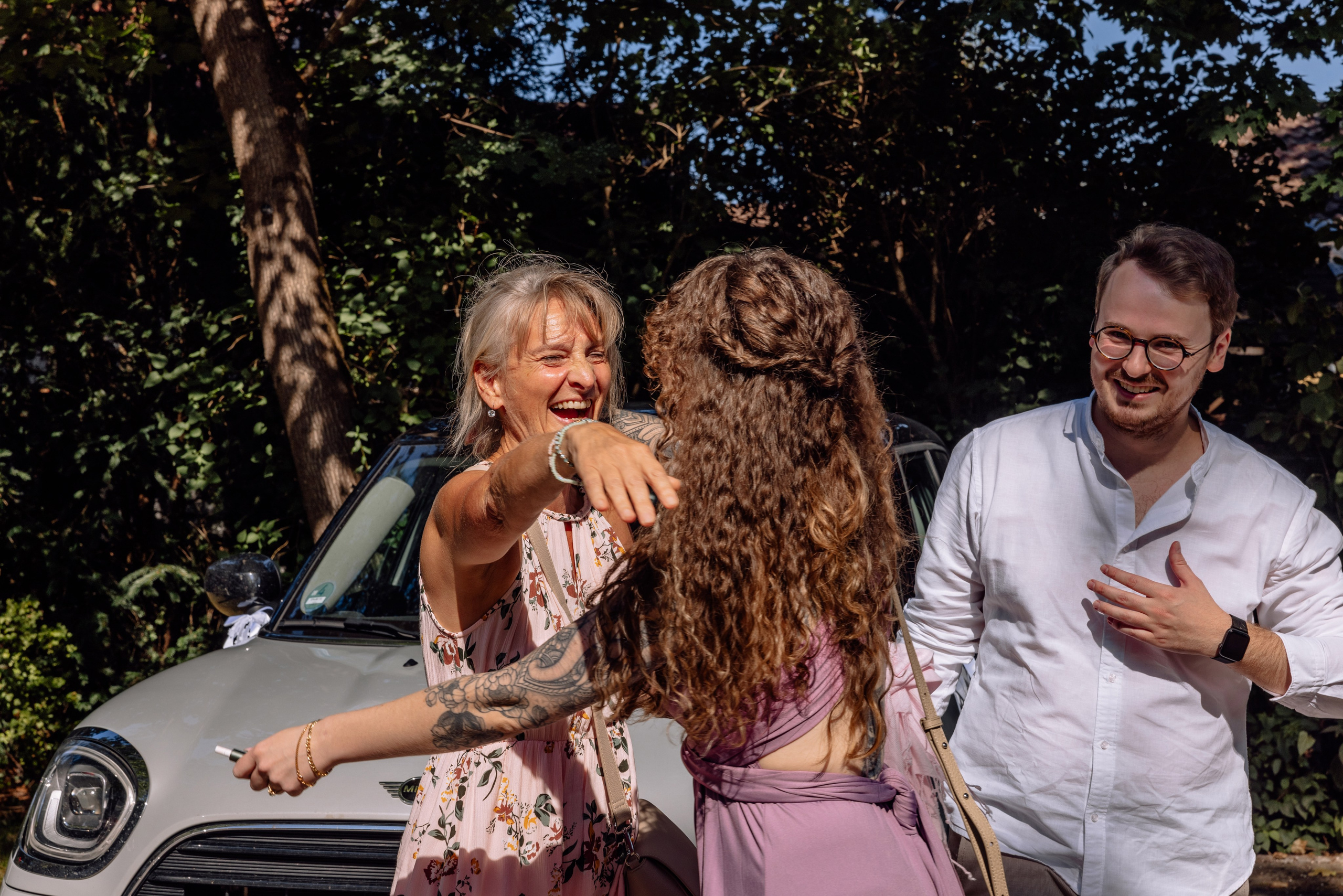 Gilching: Vanessa und Maxi. Hochzeitsfotograf München Taufe Familienfotograf Tanja Mauke