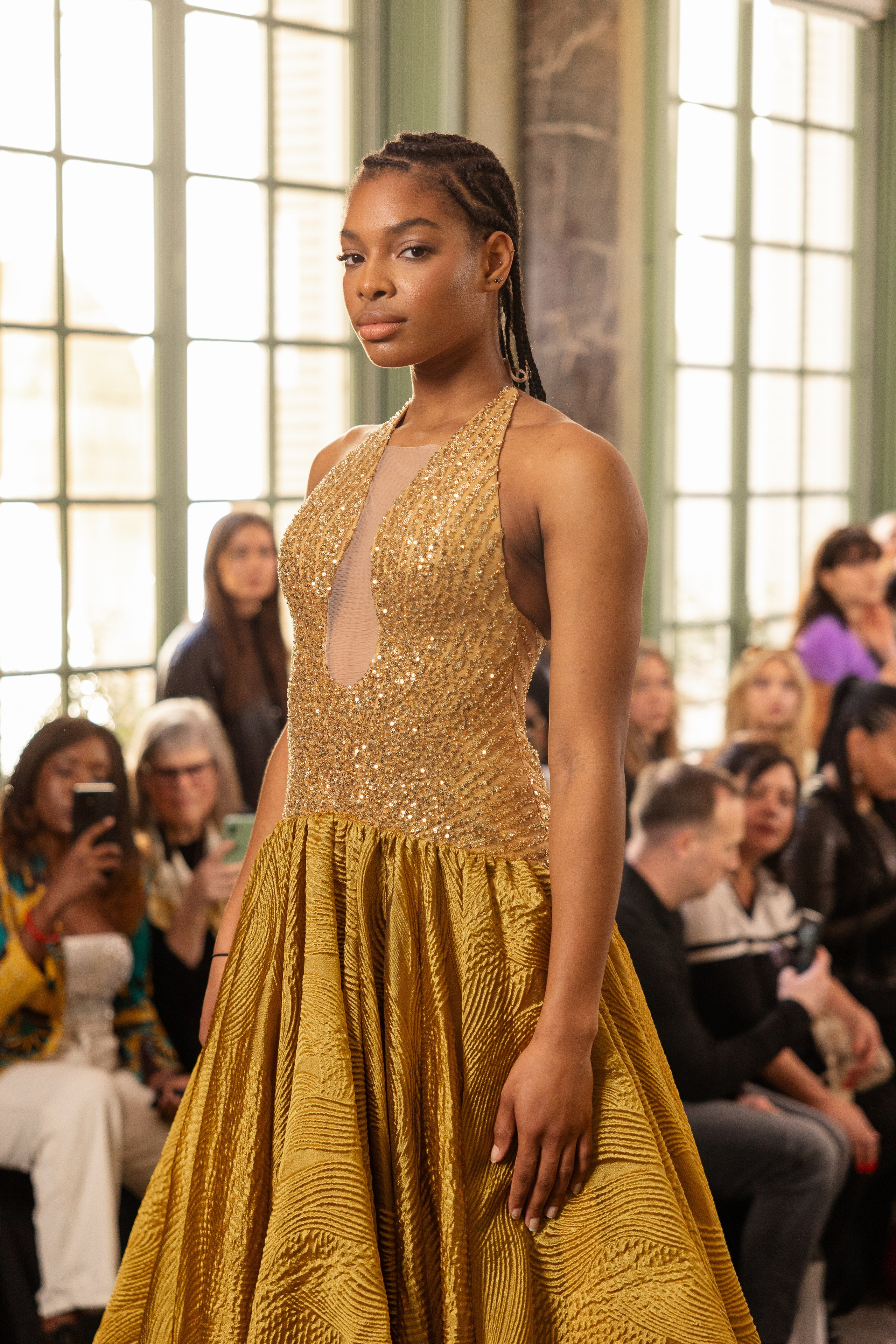 Paris fashion week. MATVEEVA STUDIO