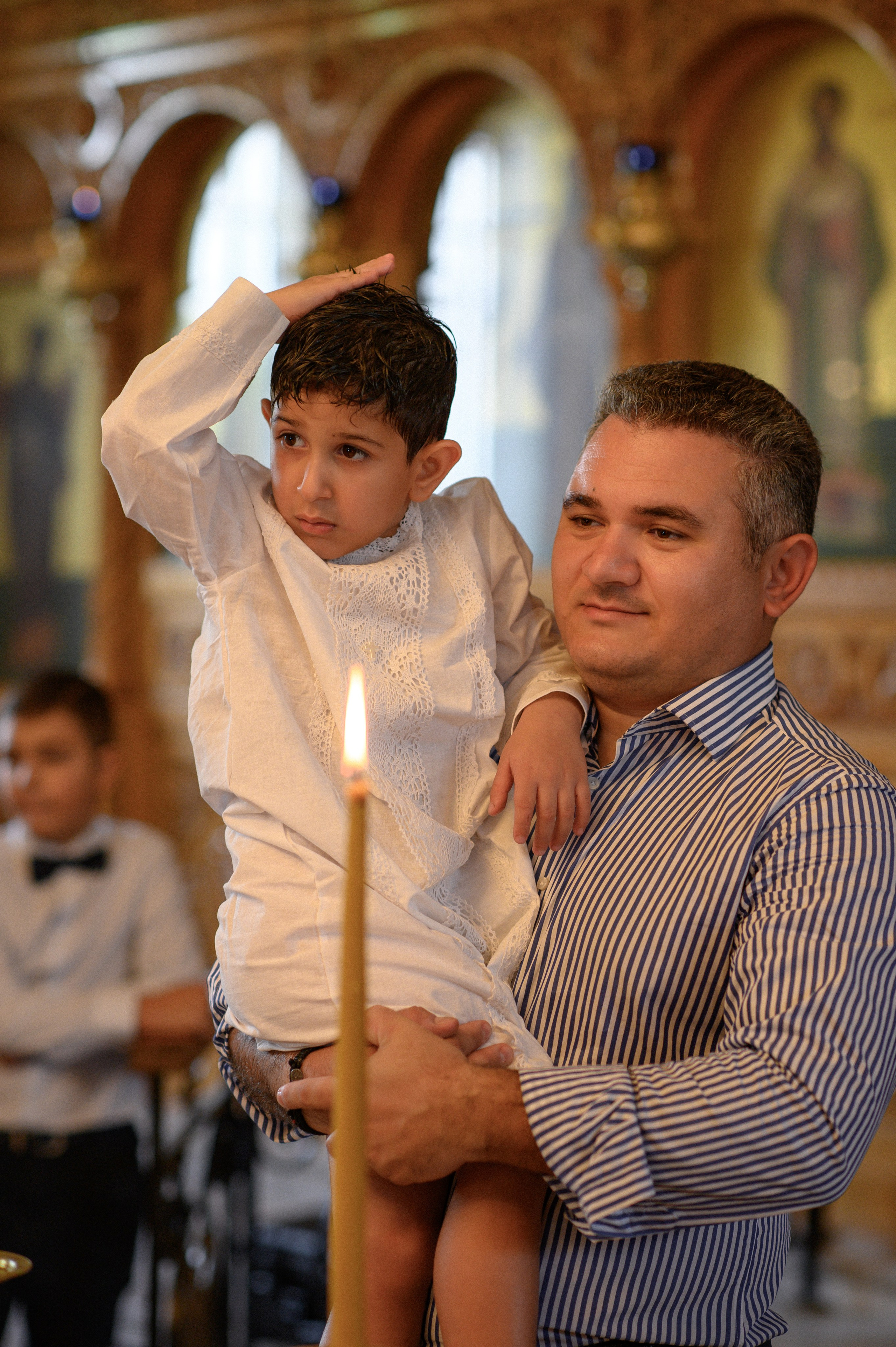 Baptism Klearhos. Семейная, детская, портретная и предметная фотосъемка в Салониках