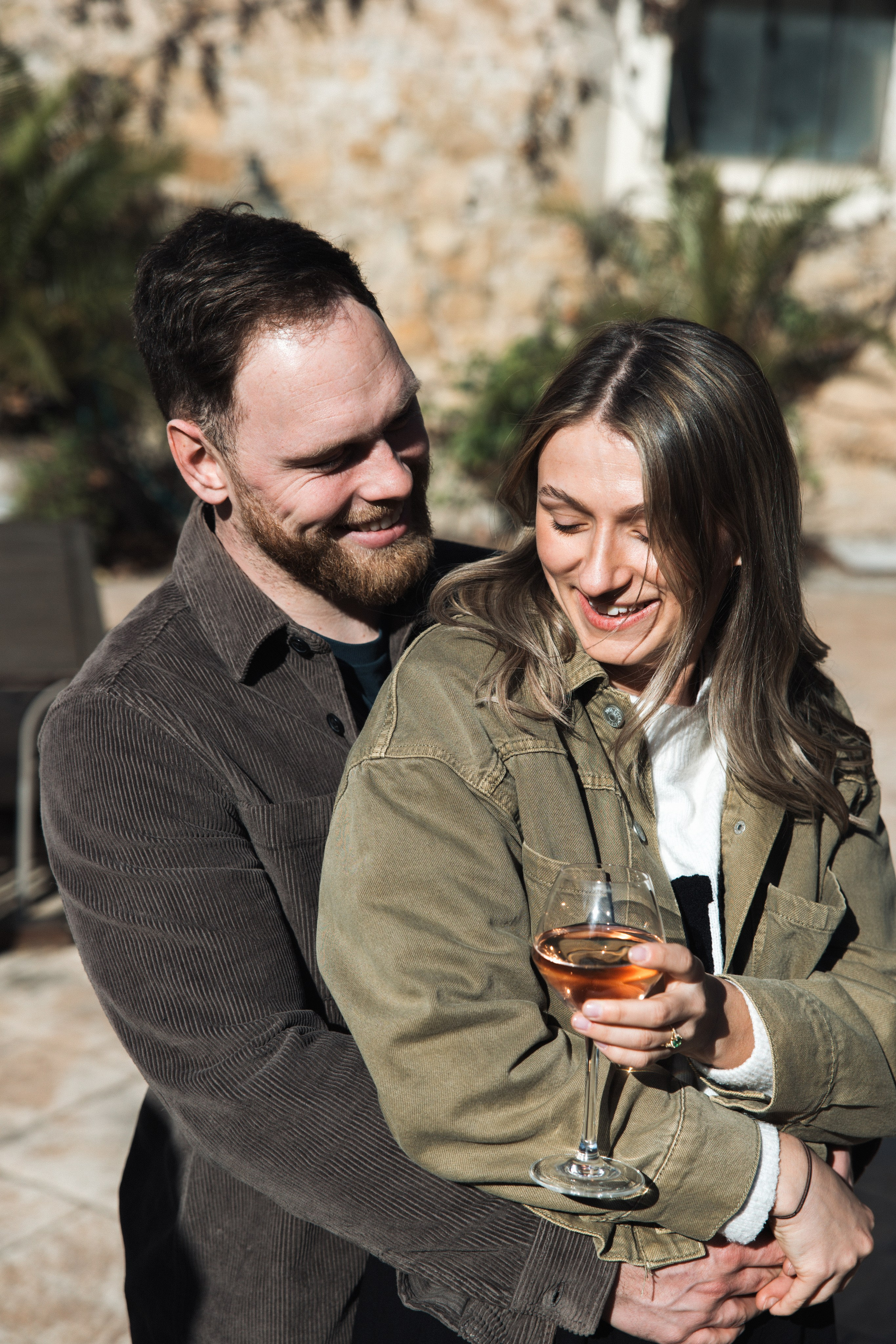 Фотосессия помолвки для Джесси и Стива в Château du Puits es Pratx. Евгения Смирнова — фотограф в Тулузе и юго-западной Франции