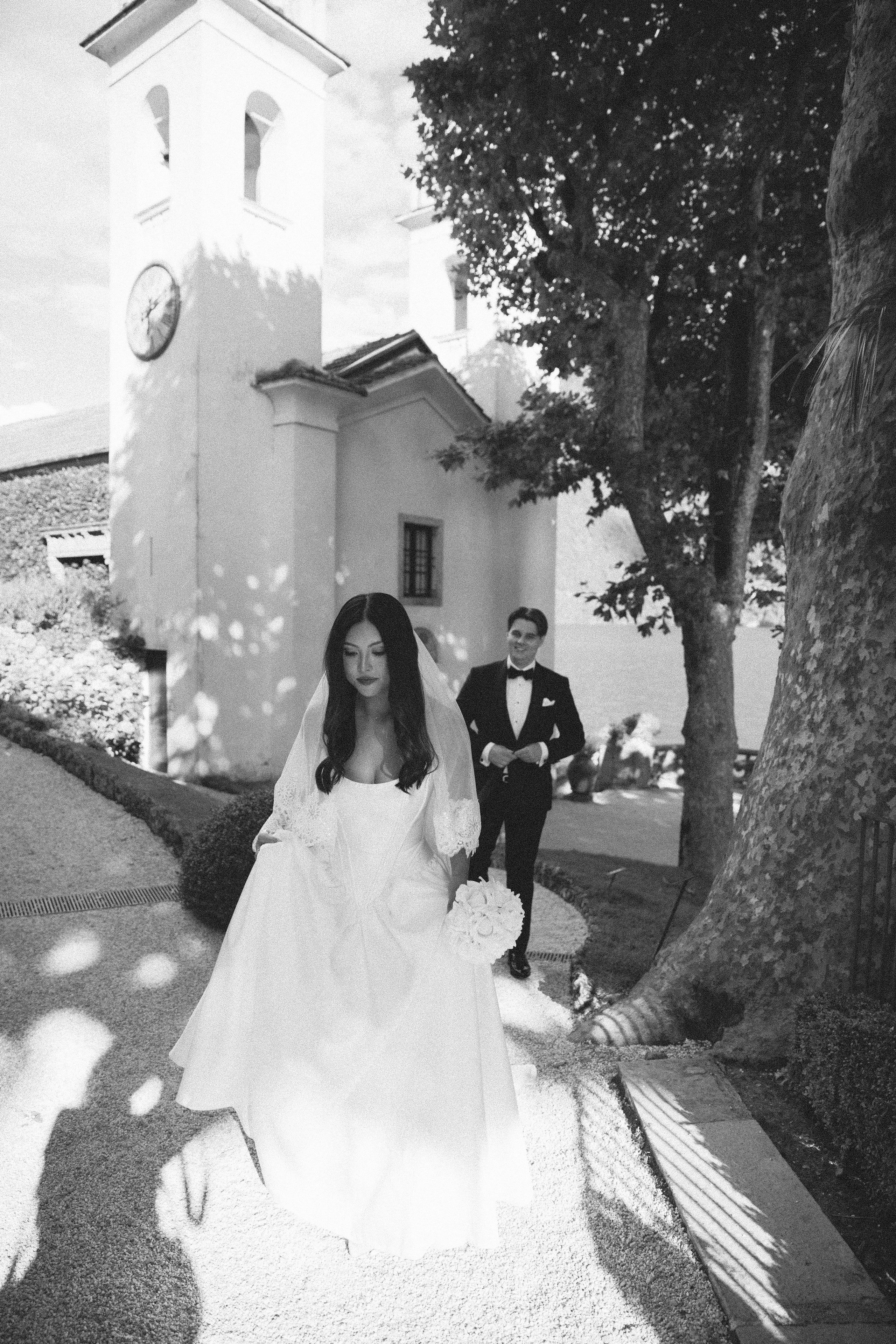 Lily & Zach, Villa del Balbianello. Photographer in Italy Anna Linnik