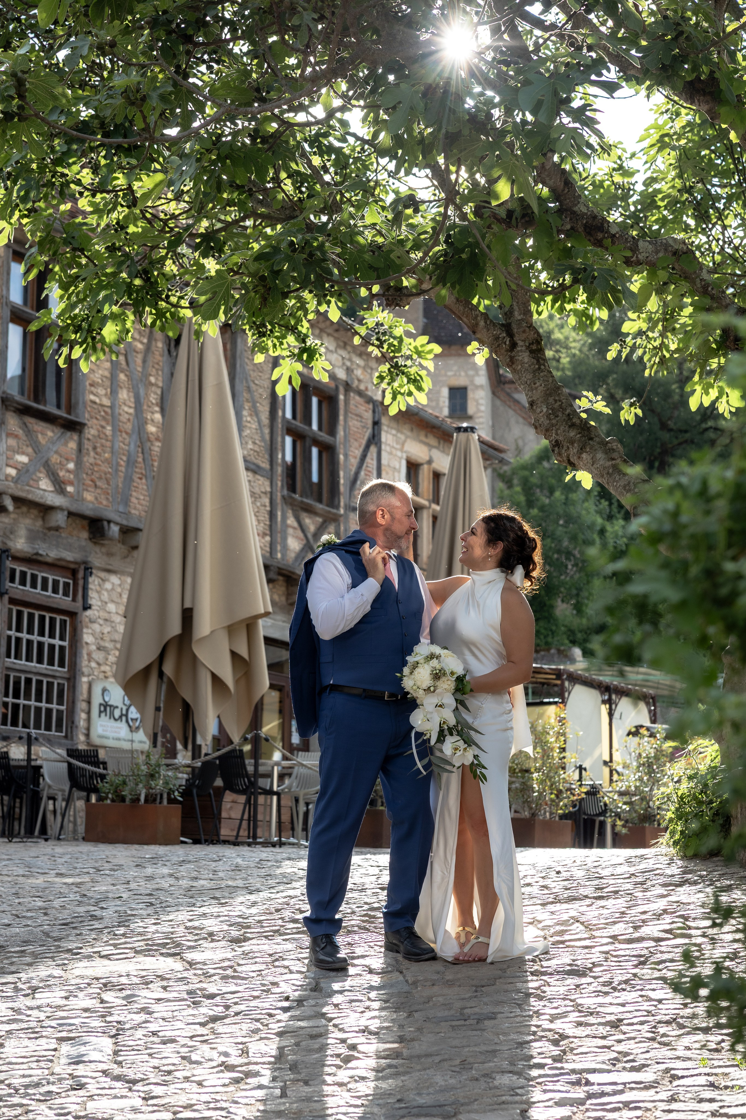 Elopement near Saint-Cirq-Lapopie. Crystal&Robert. Евгения Смирнова — фотограф в Тулузе и юго-западной Франции