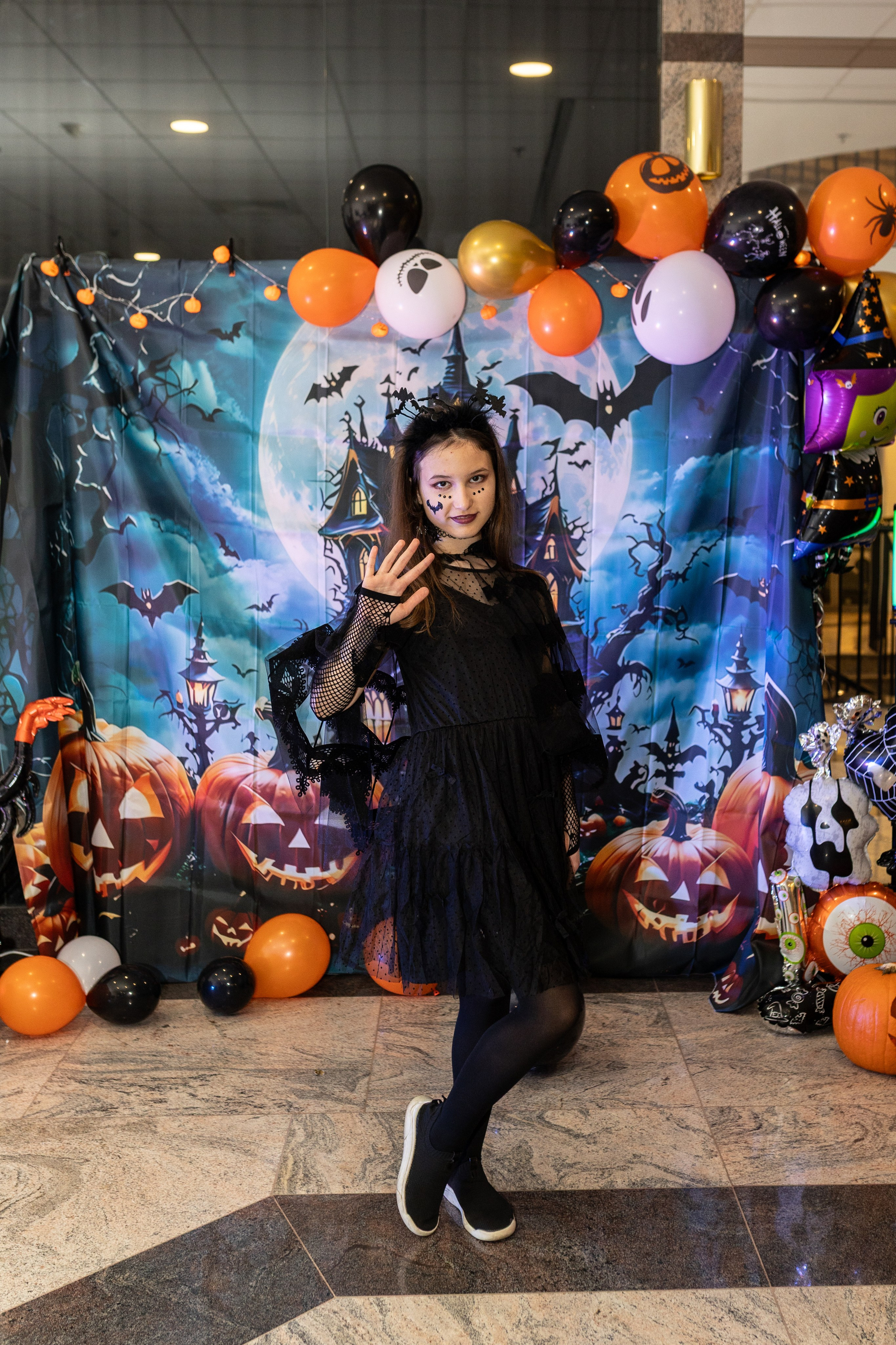 Leo dance studio Helloween 2025. Семейный и детский фотограф в Варшаве Мила Бобровская