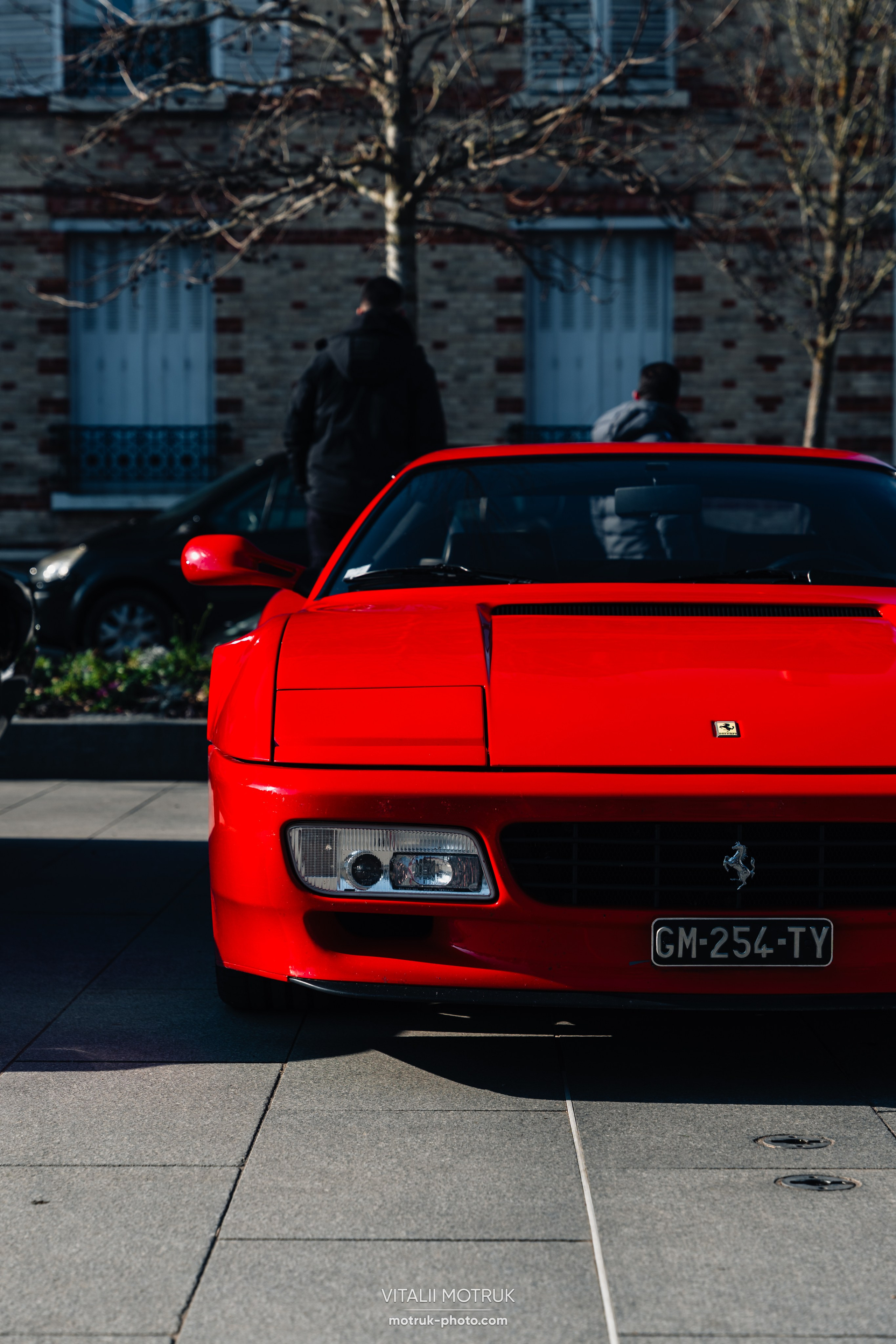 Rassemblement Colombes 16 fevrier 2025. Photographe de voitures à Paris — Vitalii Motruk