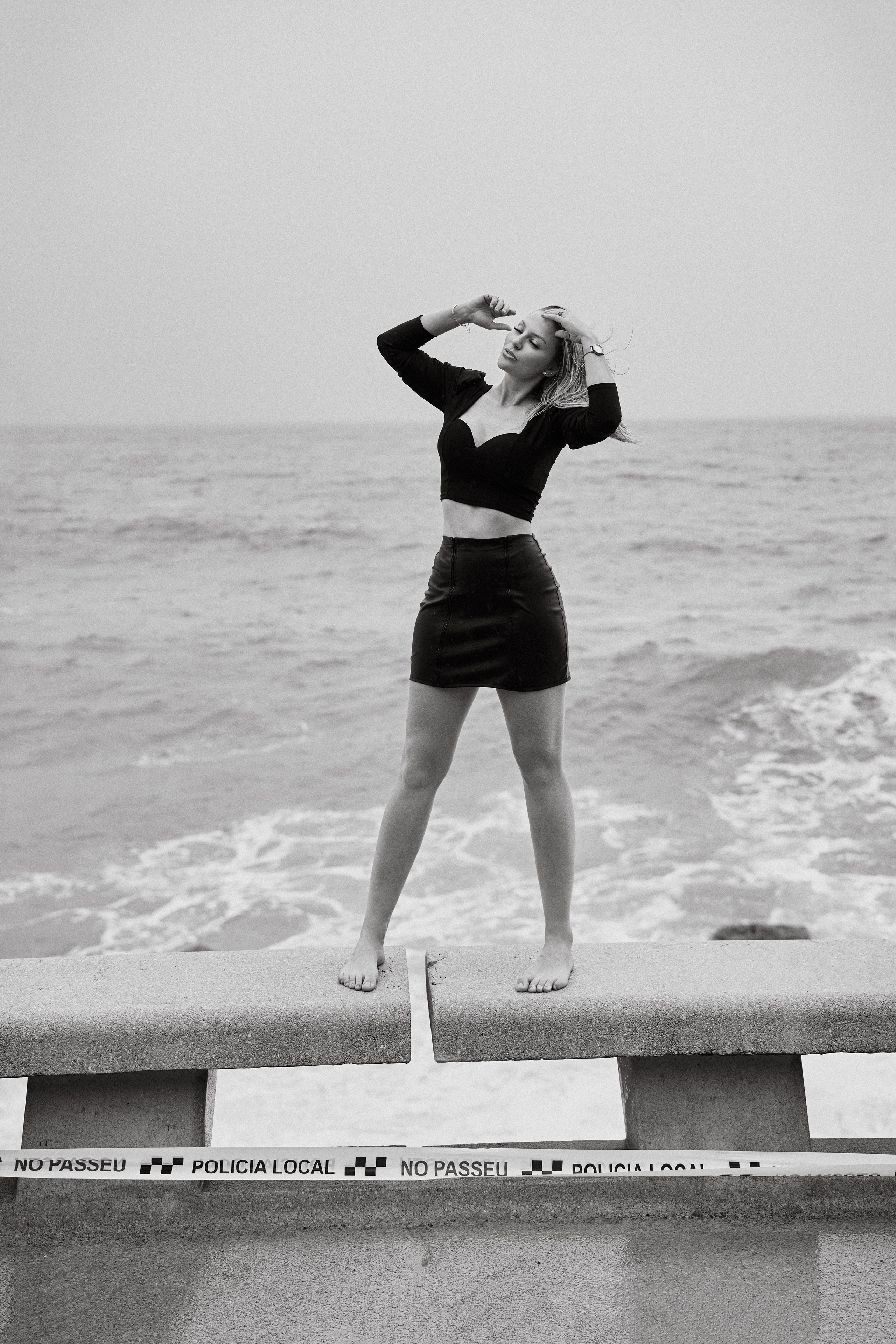 Дани. Съемка в шторм. Фотограф в Барселоне Жанна Захарченко