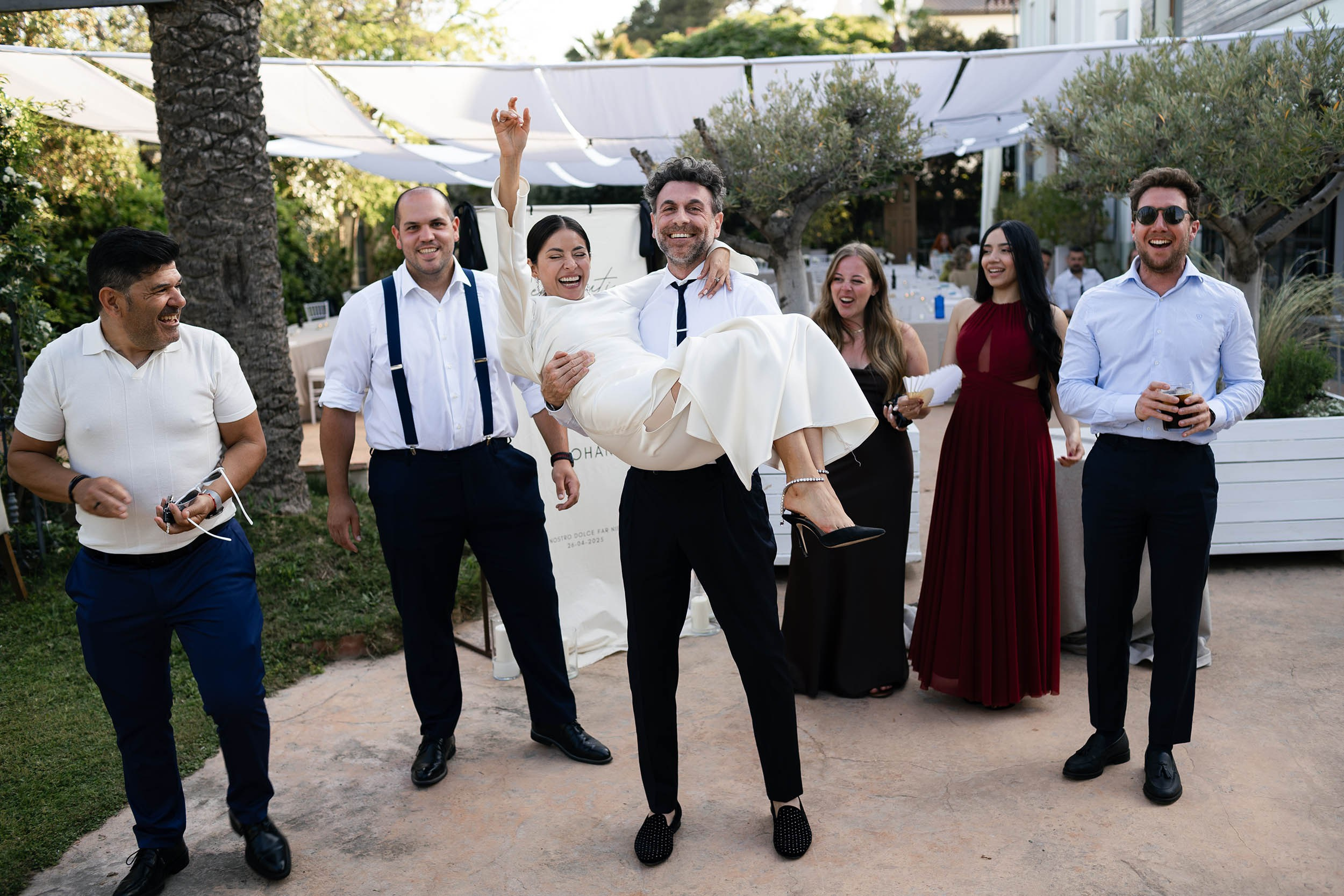 Johanna and Francesco. Destination Wedding Photographers based in Spain