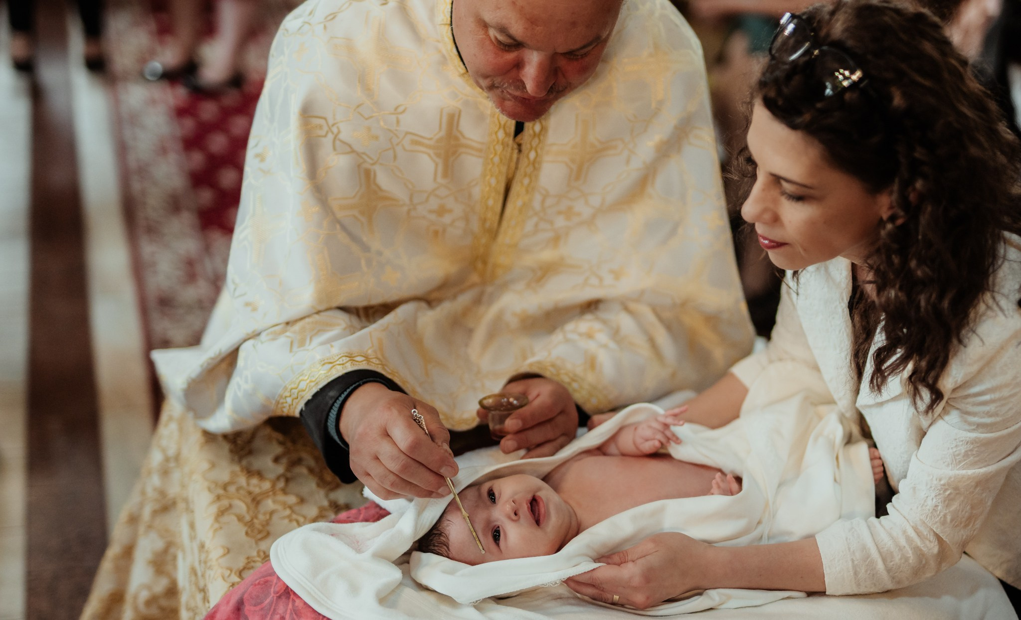 Botez Evelina — Fotografie de botez