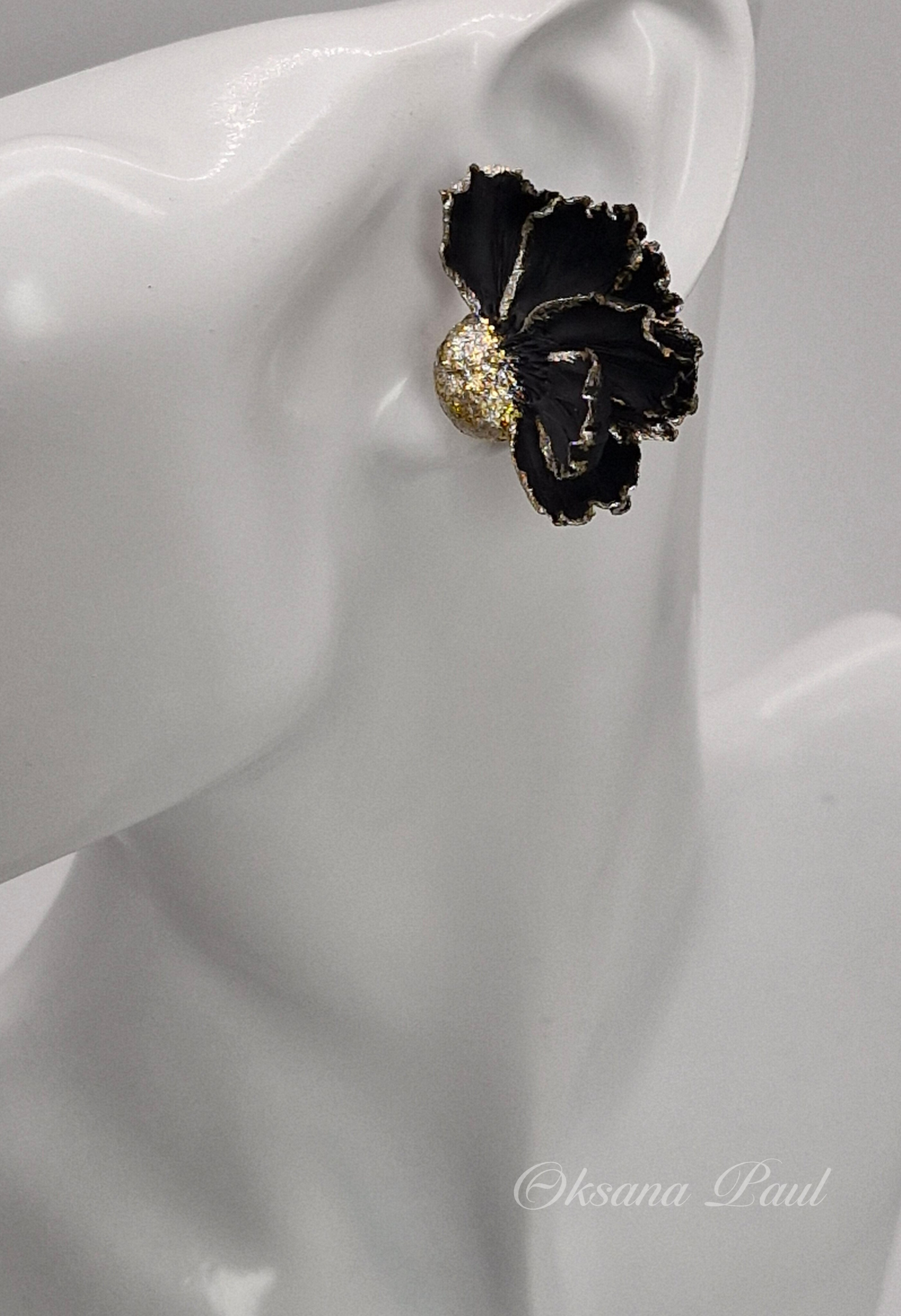 Магия чёрного / Magie des Schwarztons ➜. Oksana Paul-Gardinen-Design Oksana Paul ✧ Art of Gardinen & Textile Design ✧ Polymer Clay Art & Handmade Creatures