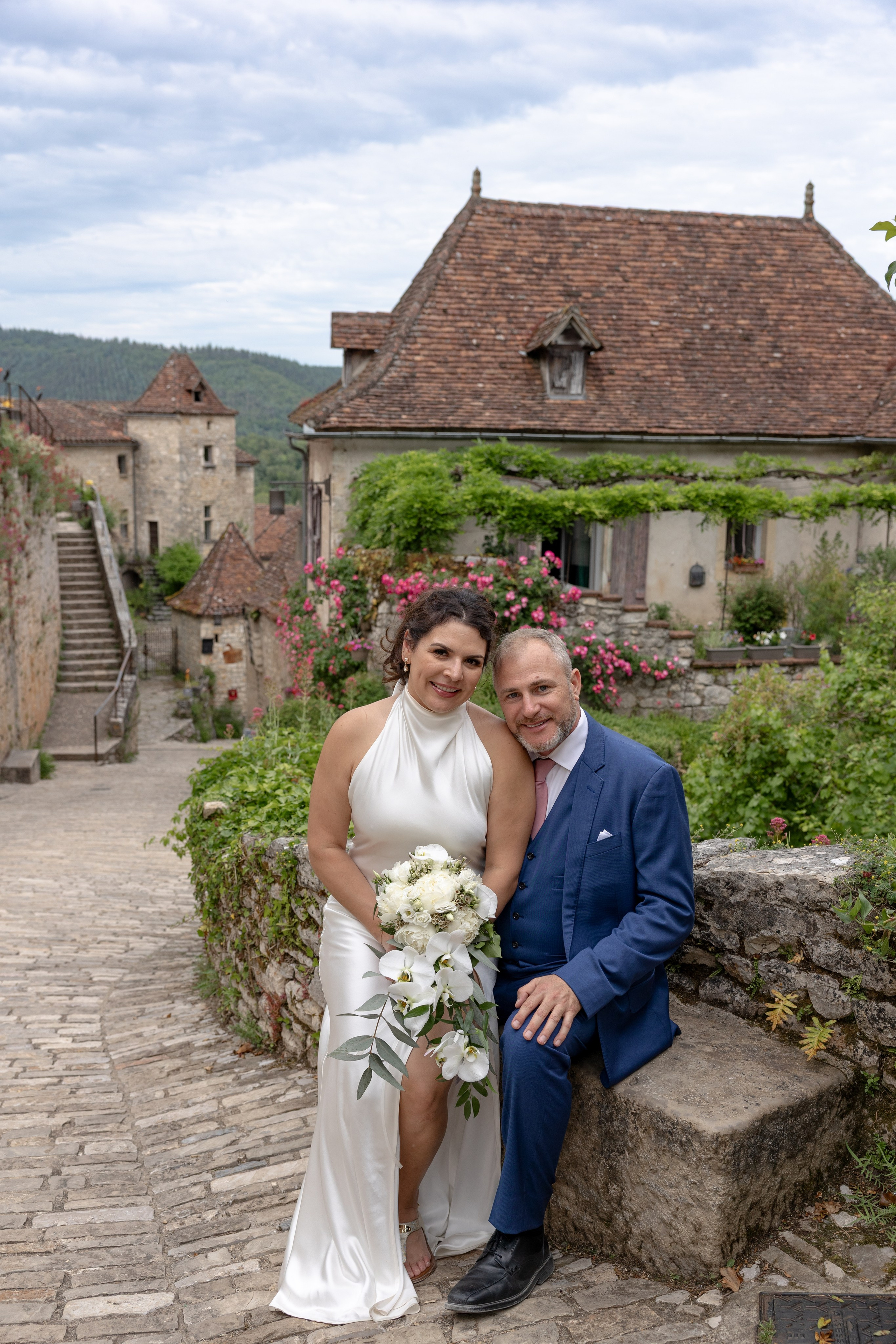 Elopement near Saint-Cirq-Lapopie. Crystal&Robert. Евгения Смирнова — фотограф в Тулузе и юго-западной Франции