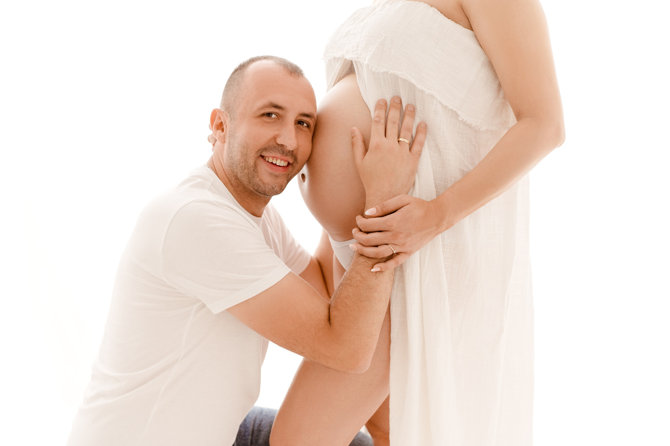 Sesja ciążowa. Fotograf Łódź - sesja ciążowa, noworodkowa, dziecięca. Studio w Łodzi