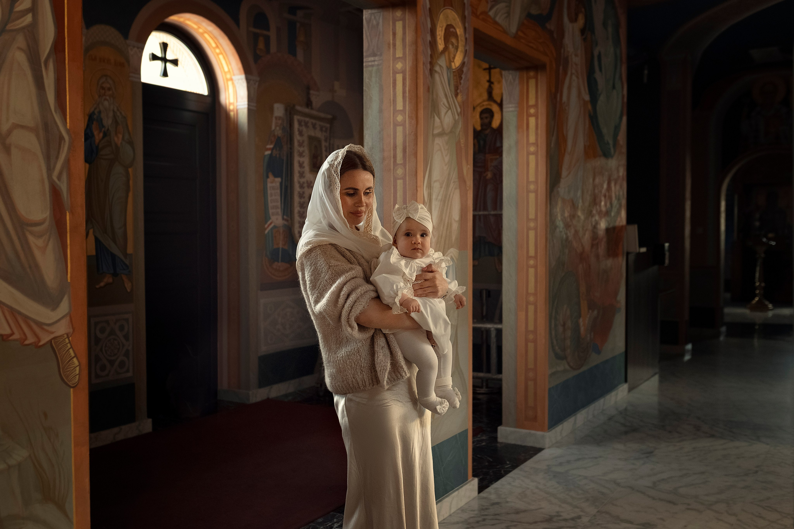 Крещение. Семейный и детский фотограф в Варшаве Мила Бобровская