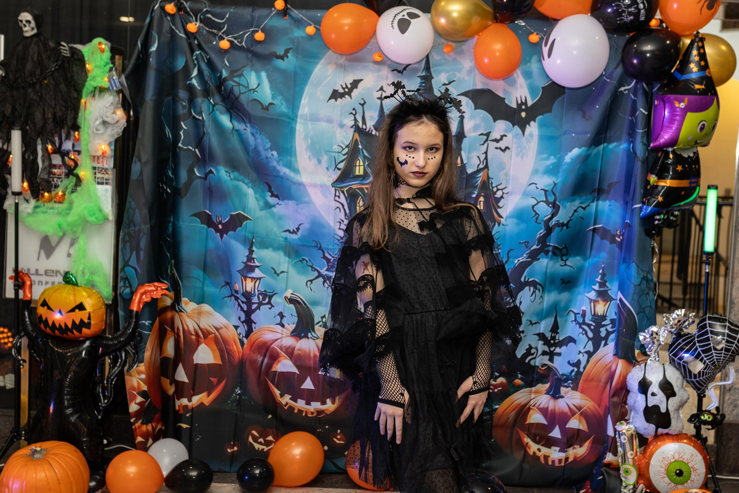 Leo dance studio Helloween 2025. Семейный и детский фотограф в Варшаве Мила Бобровская
