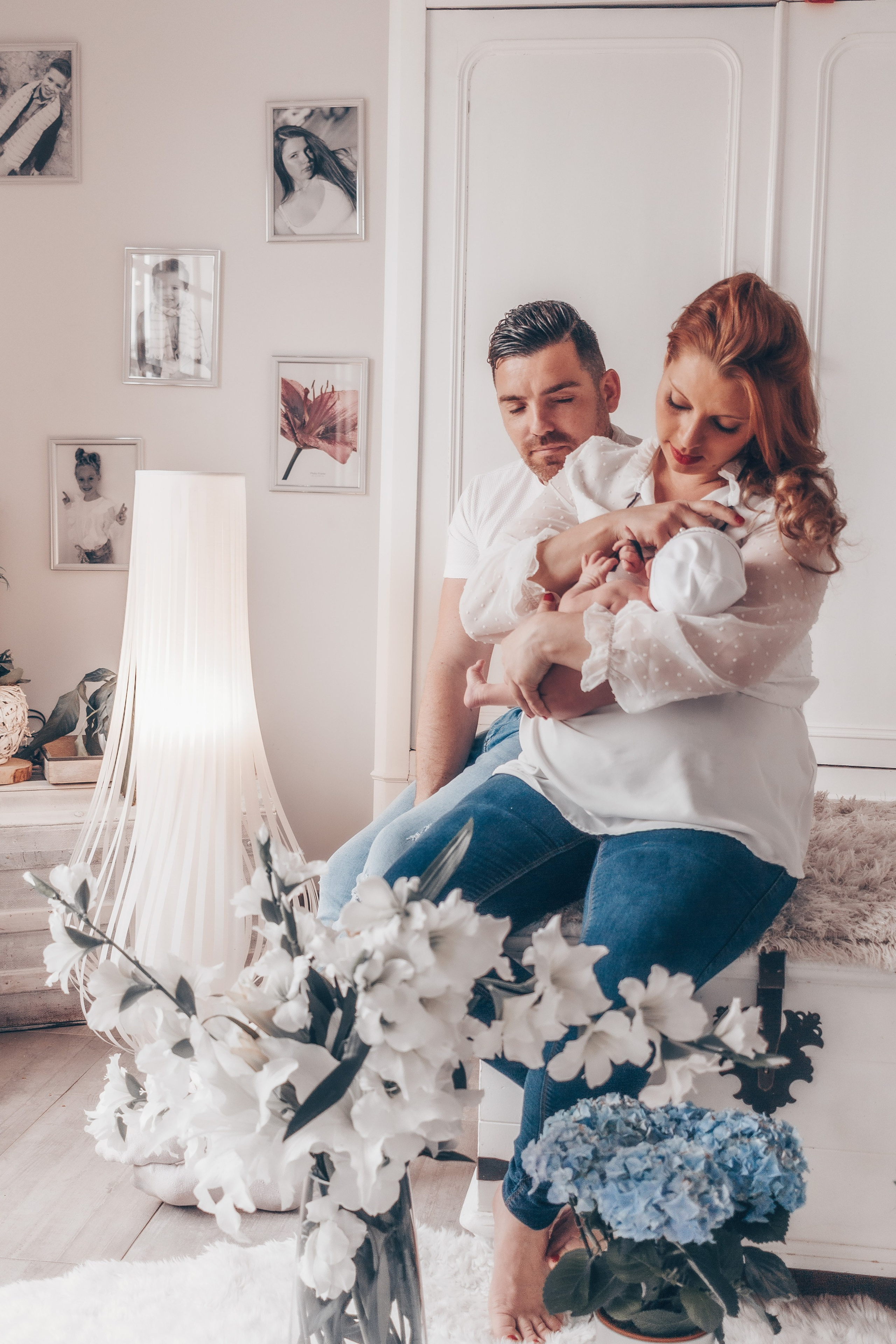 Portrait de famille. Studio photo « Partage ton bonheur » – Photographe famille près de Châtellerault, Poitiers et Tours