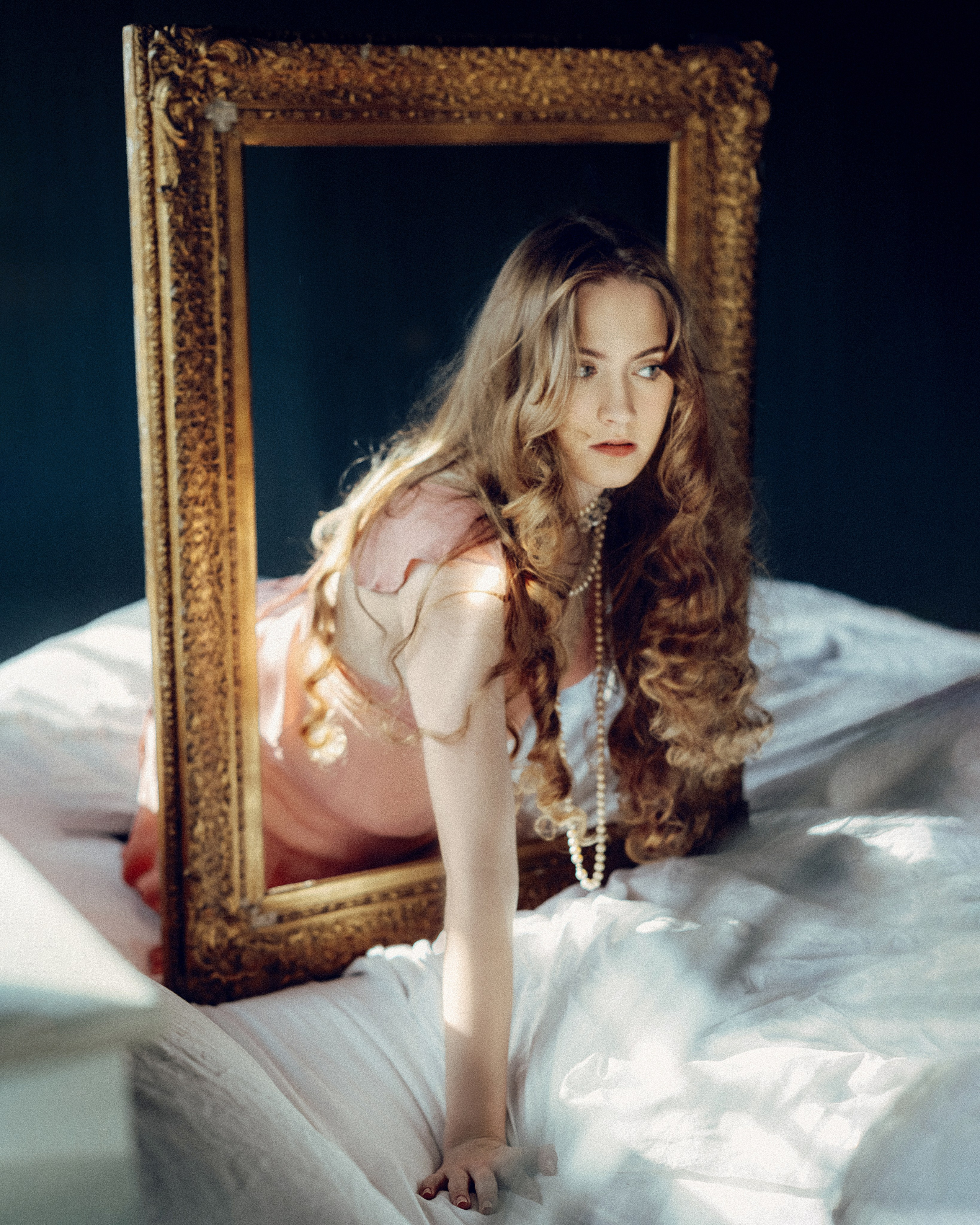 20's Movie Star Boudoir Shoot. Moth & Moss Photography