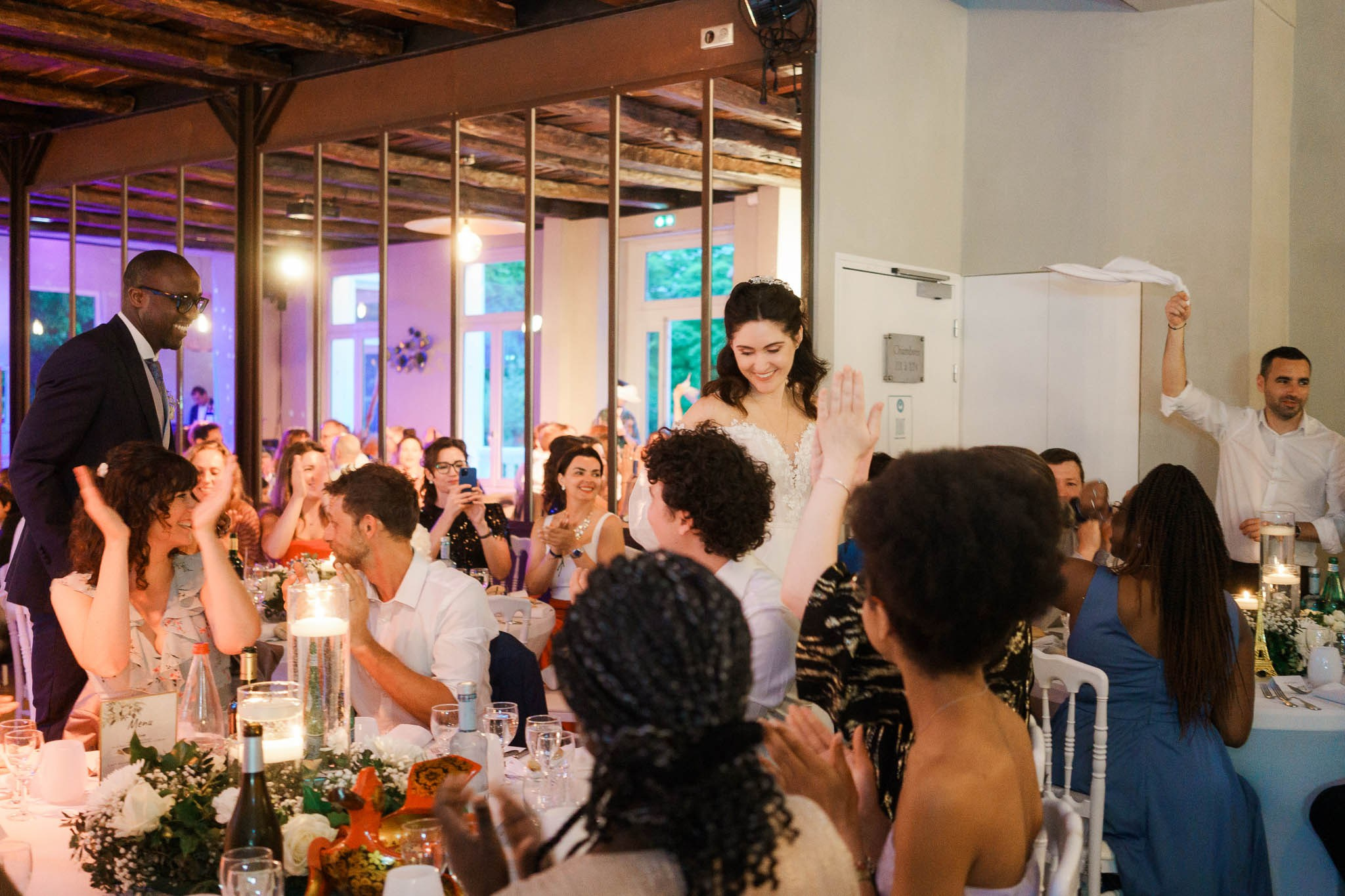 K& F, destination wedding photographer in L’Orangerie de l’Orée du Bois, France